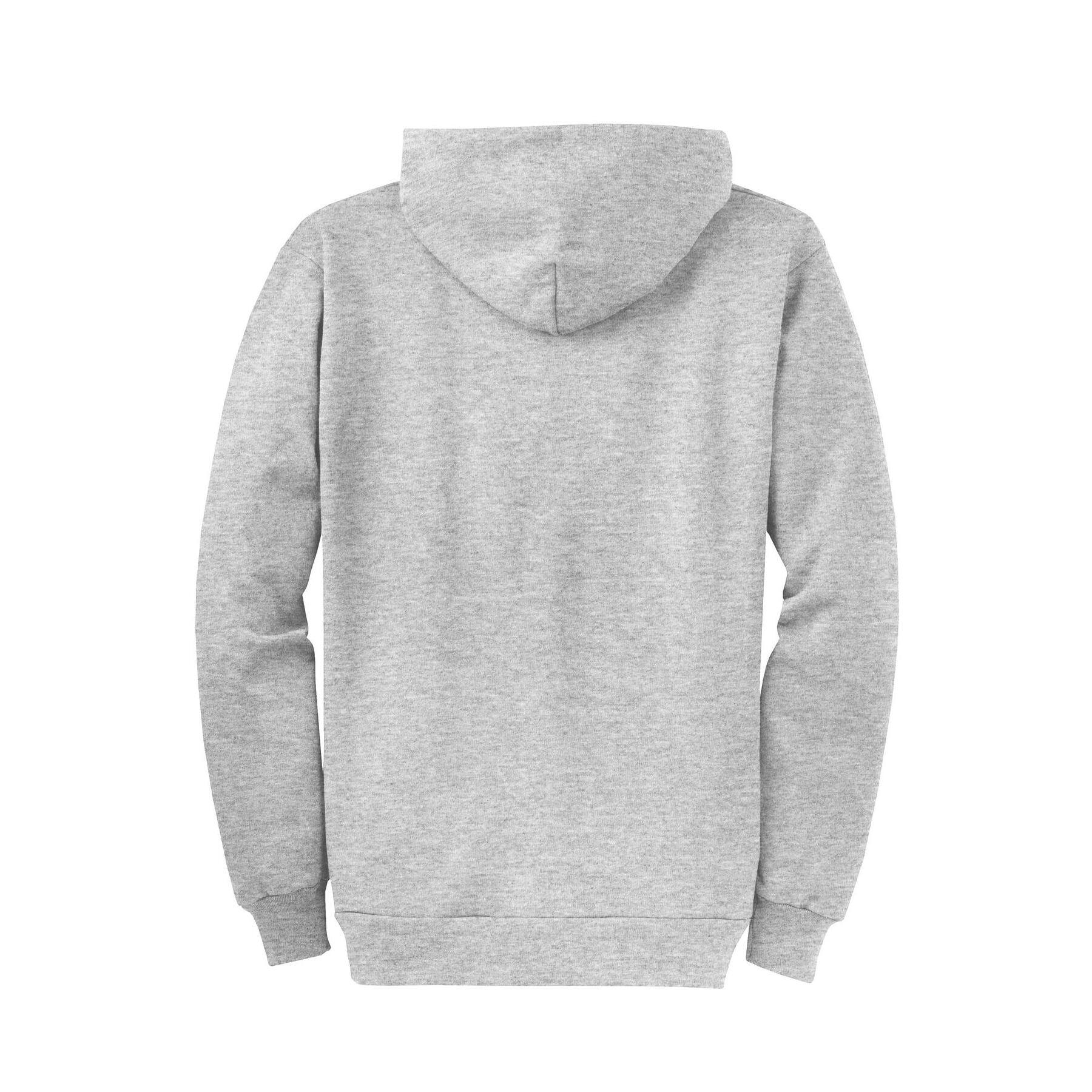 Port & Company® Neutrals Core Fleece Full-Zip Hooded Sweatshirt