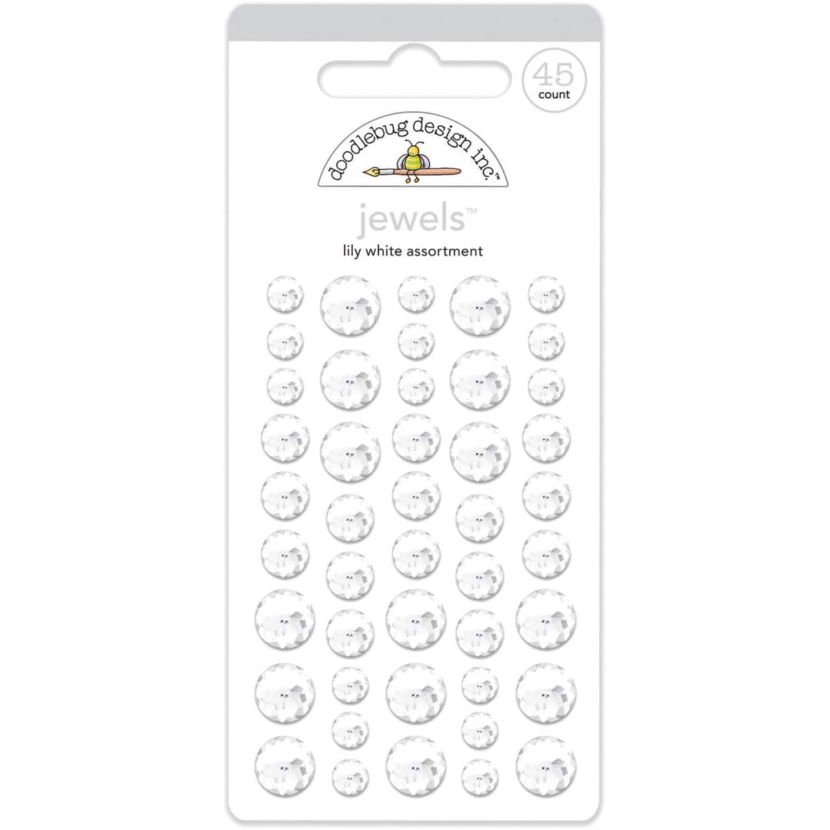 Doodlebug Design Inc.&#x2122; Jewels&#x2122; Adhesive Gems, 45ct.