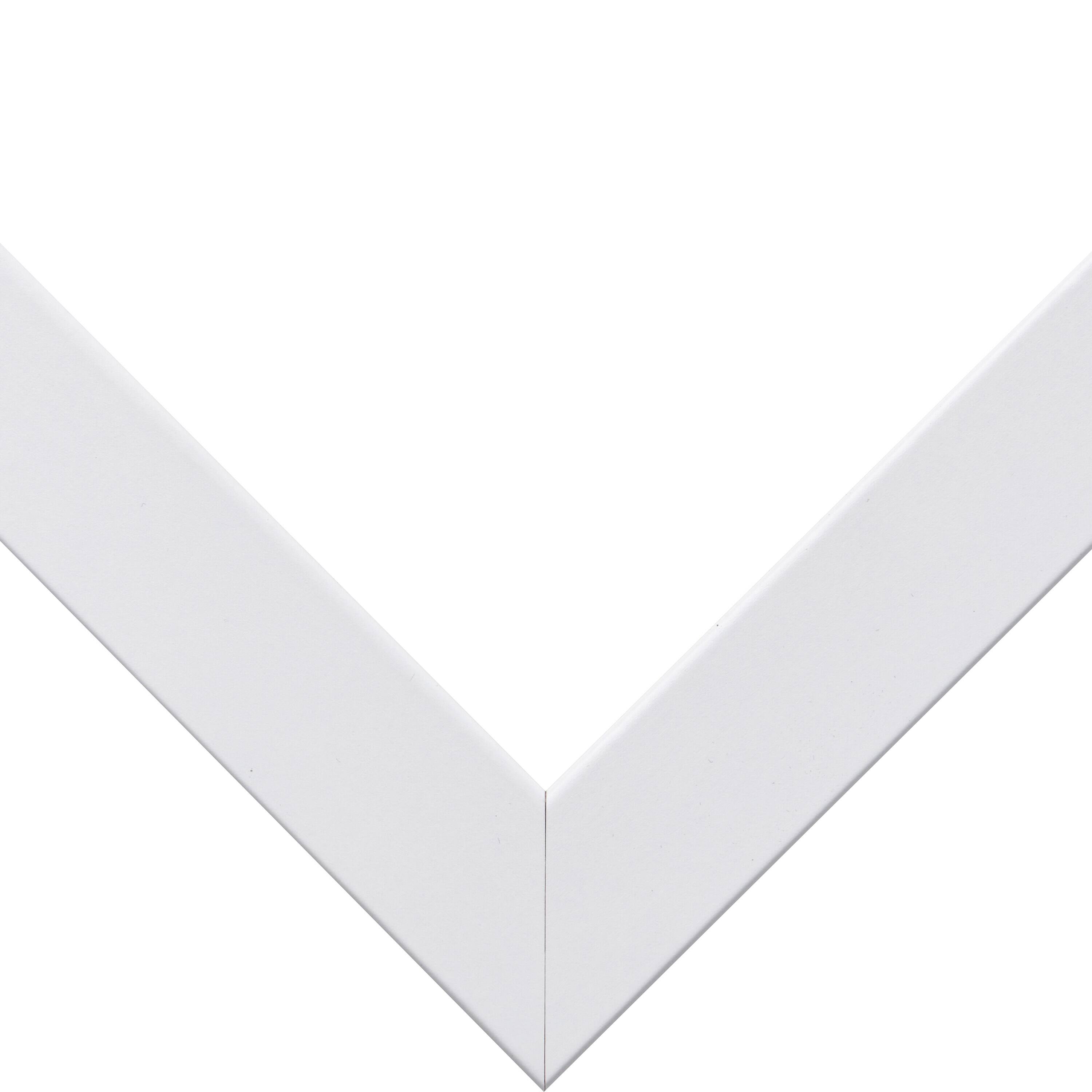 Craig Frames Essentials Satin White Picture Frame