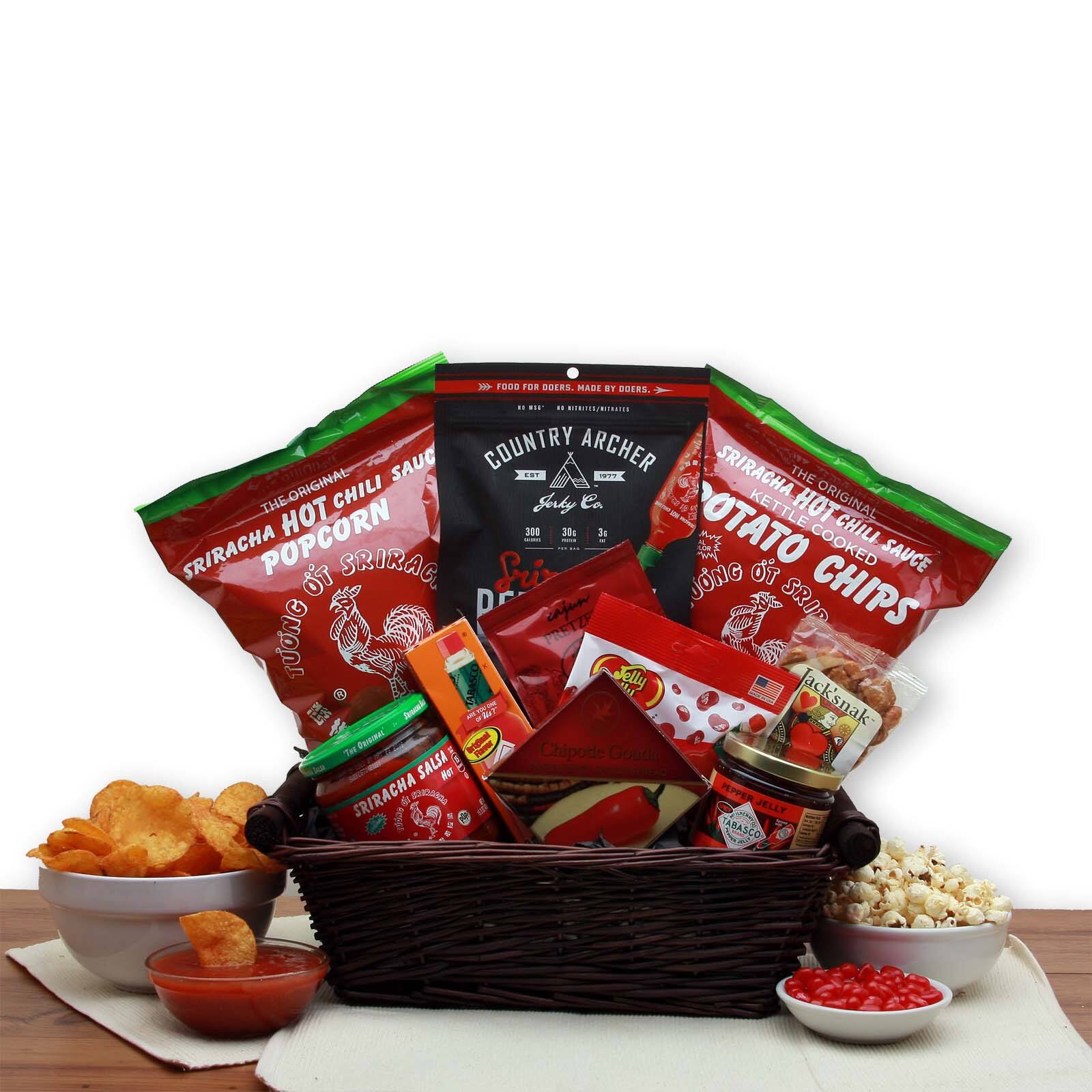Hot & Spicy Sriracha Lovers Gift Basket