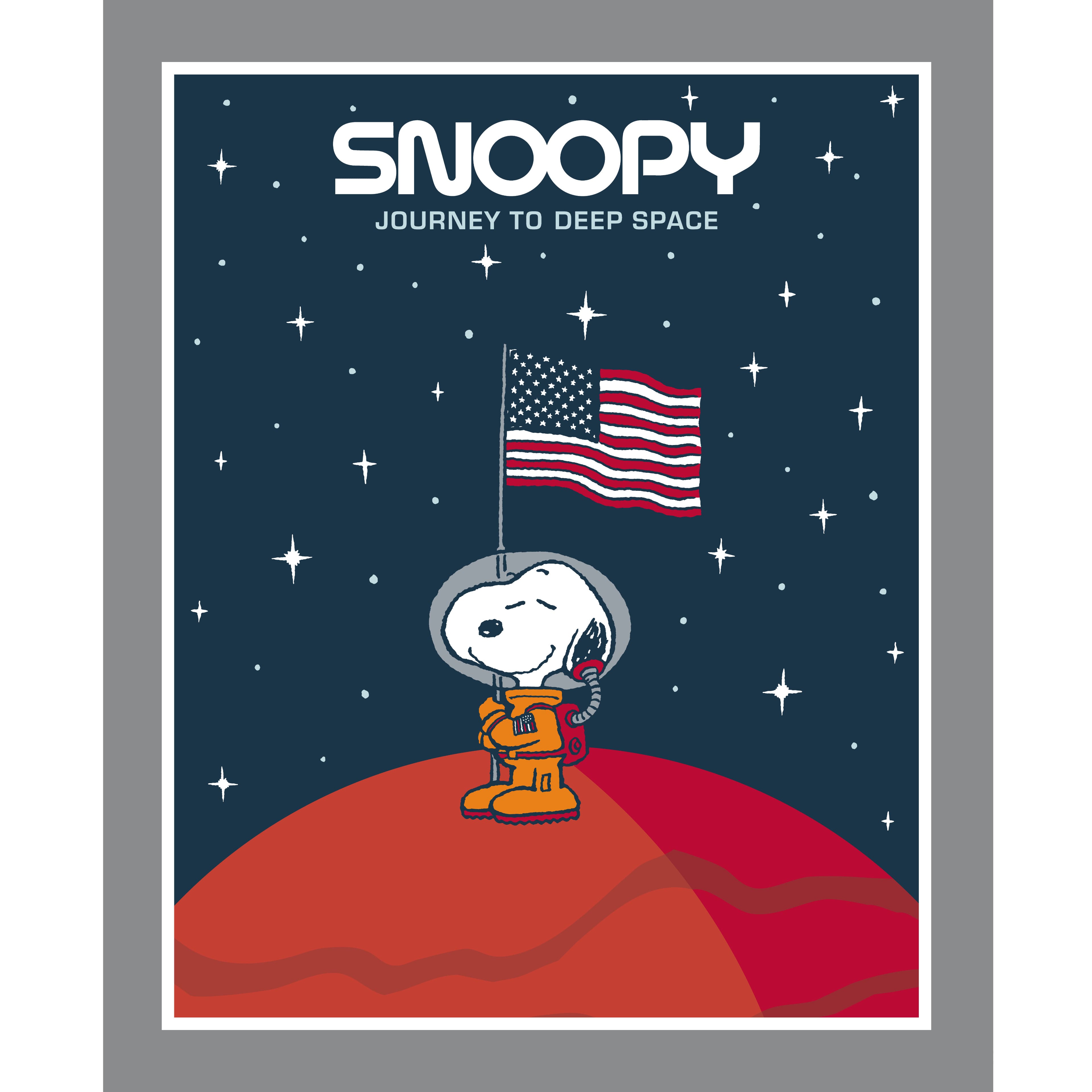 Peanuts&#xAE; Snoopy in Space Cotton Fabric
