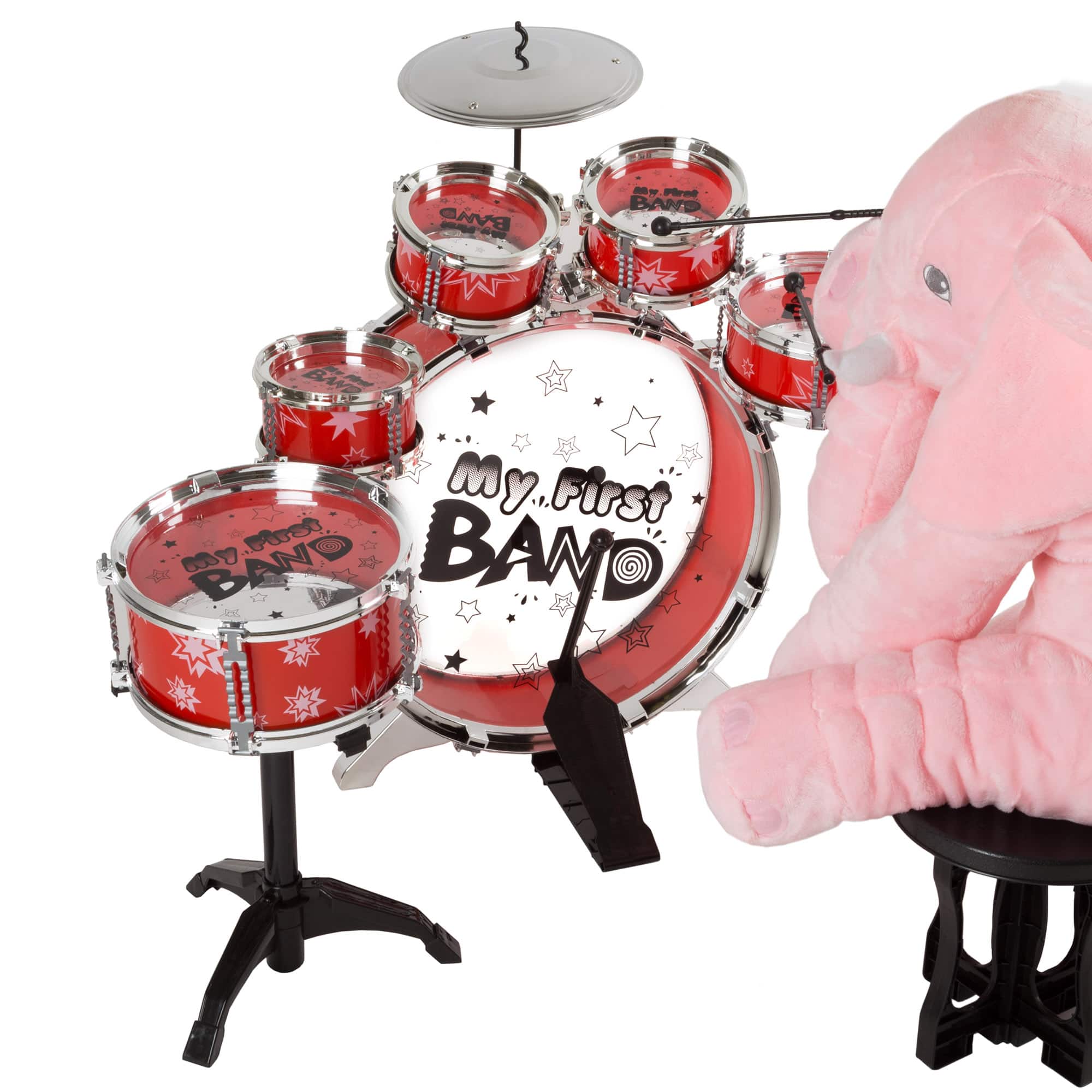 Latch hook rug kit Hello Kitty drumming