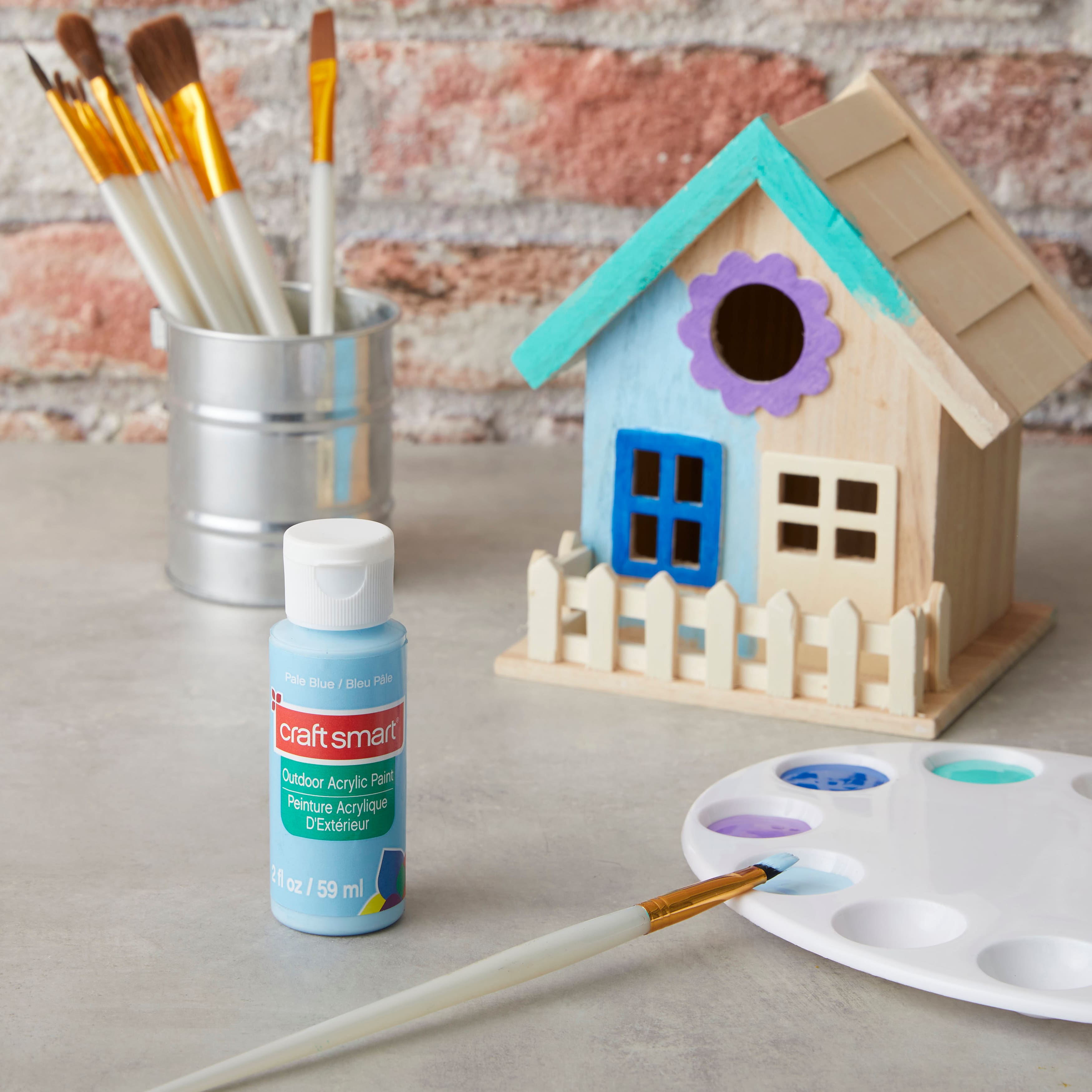 12 Pack: Outdoor Acrylic Paint by Craft Smart®, 2oz.