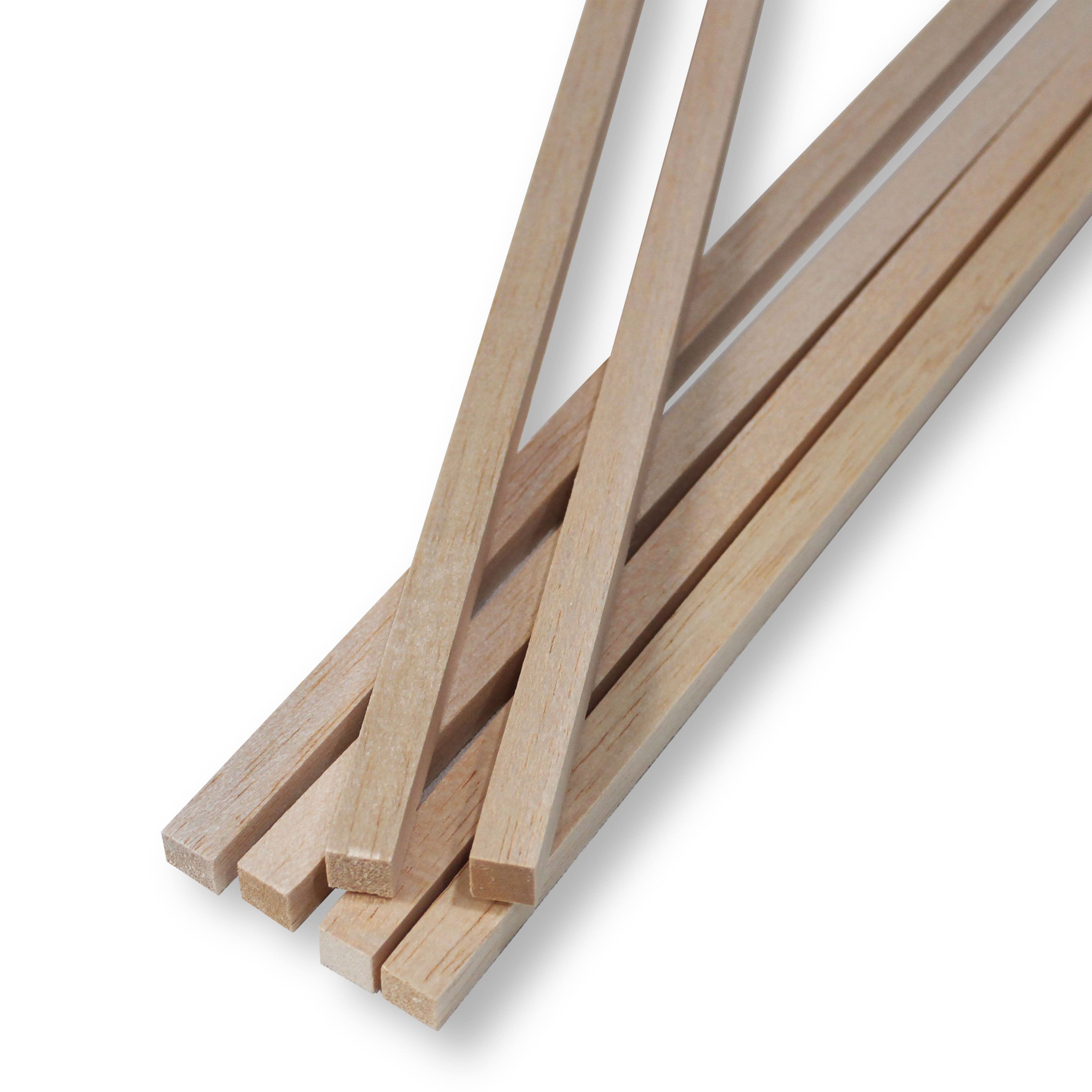 Guillow's Balsa Wood Square Dowels - 3/8 x 36 in