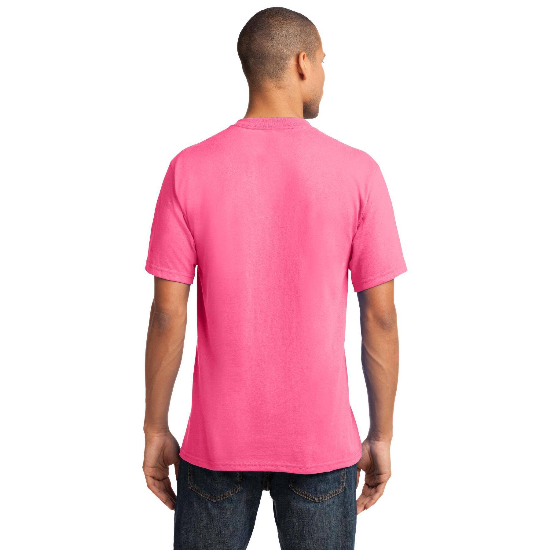 Port & Company® Men's Core Cotton V-Neck T-Shirt