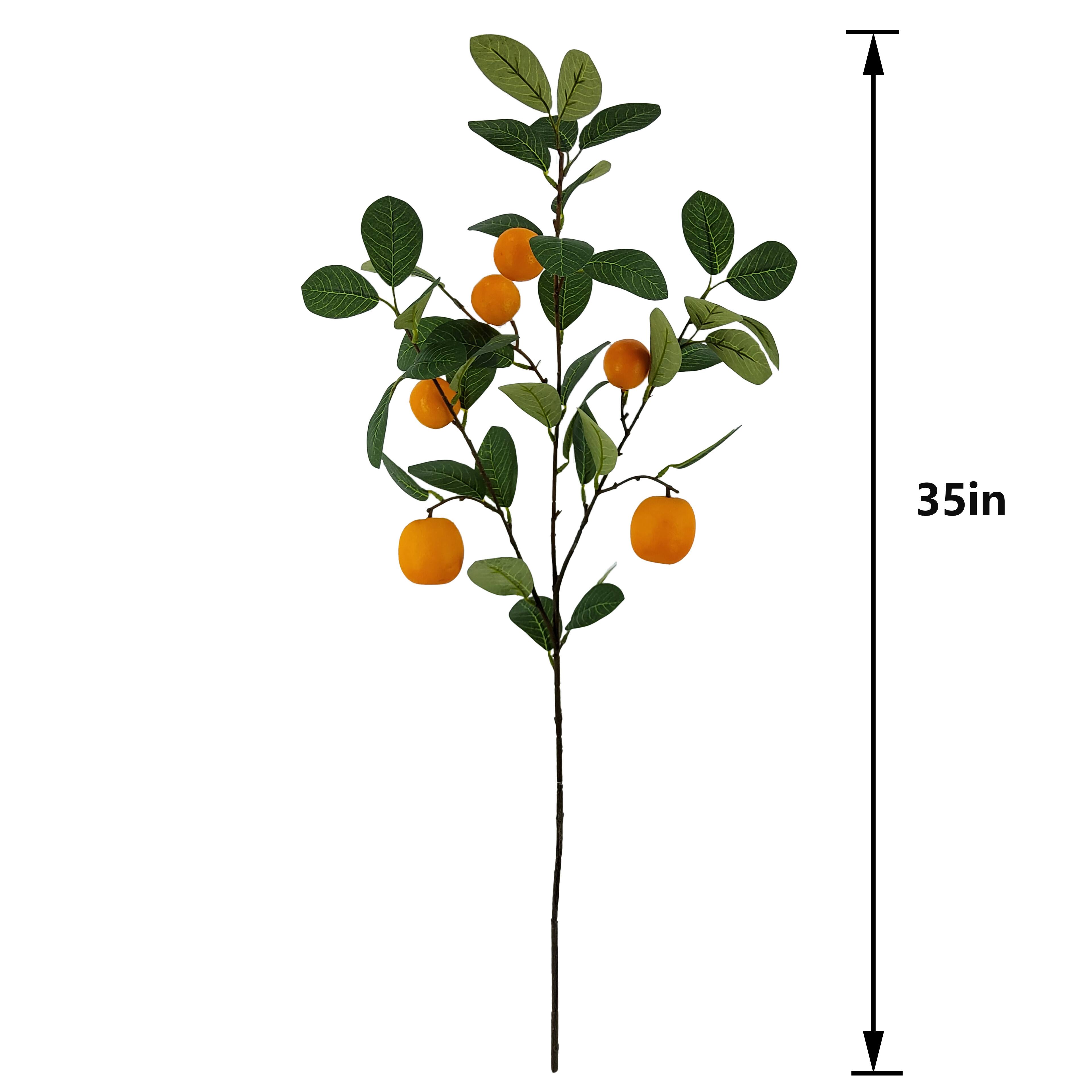 35&#x22; Orange Branch Stem by Ashland&#xAE;