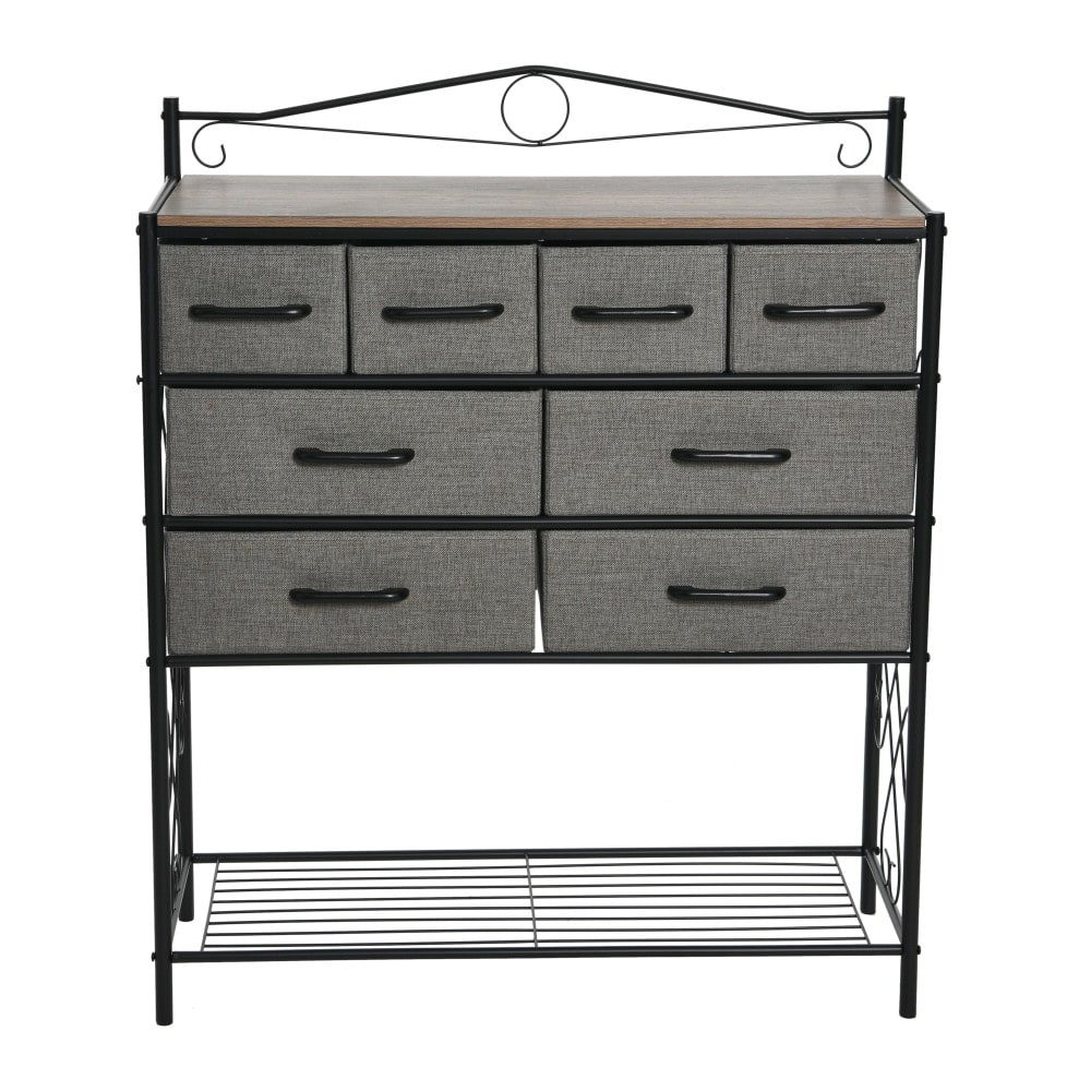 Household Essentials Victoria 8-Drawer Dresser with Shelf