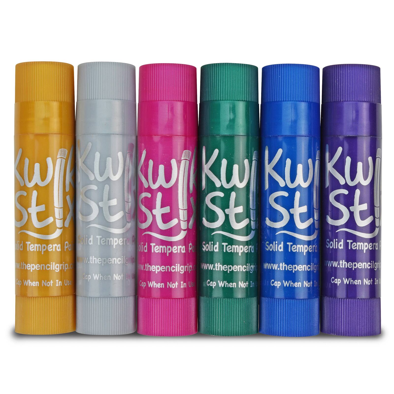 Kwik Stix™ 6 Metallic Color Solid Tempera Paint Stick Set, 6ct.