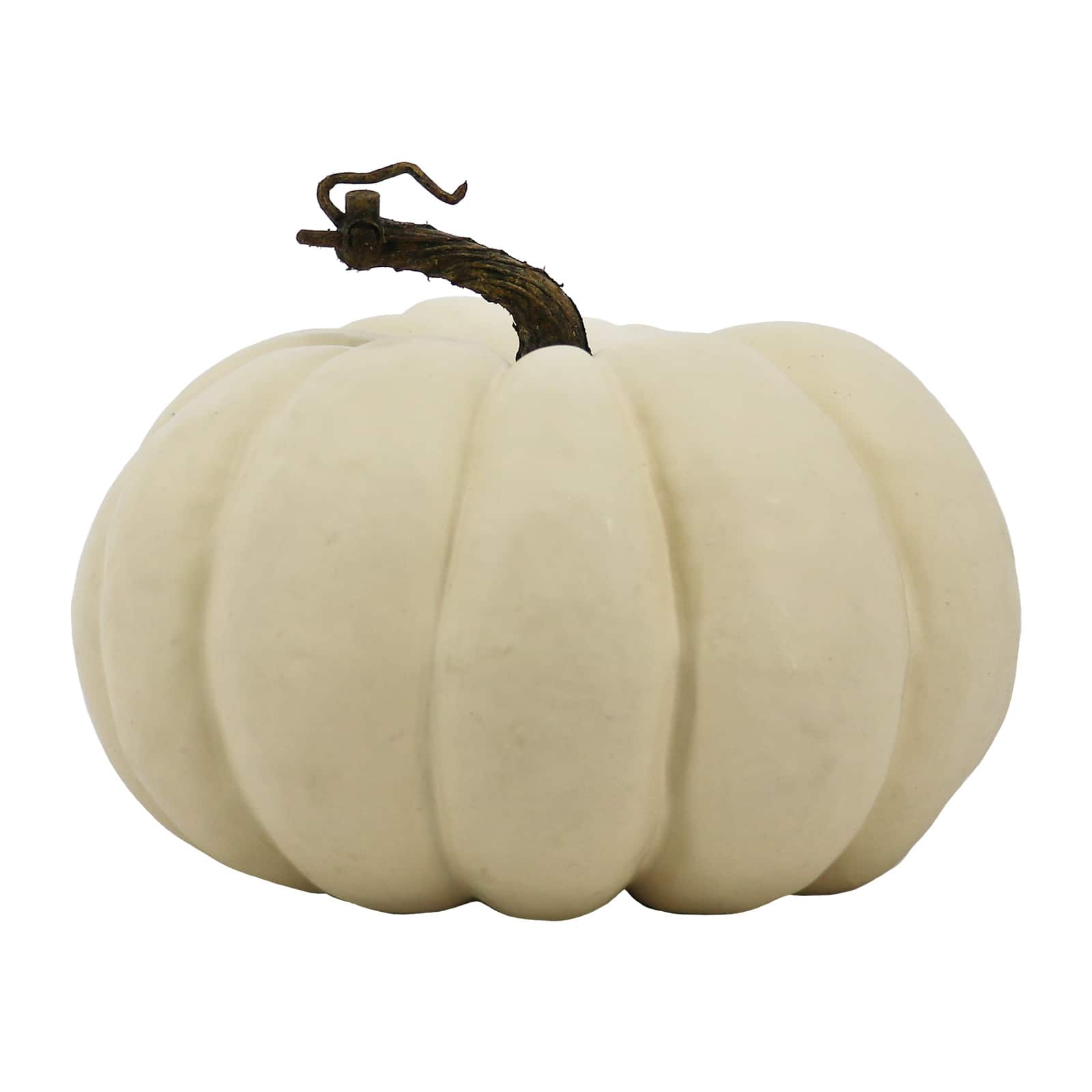 9&#x22; Cream Decorative Pumpkin by Ashland&#xAE;