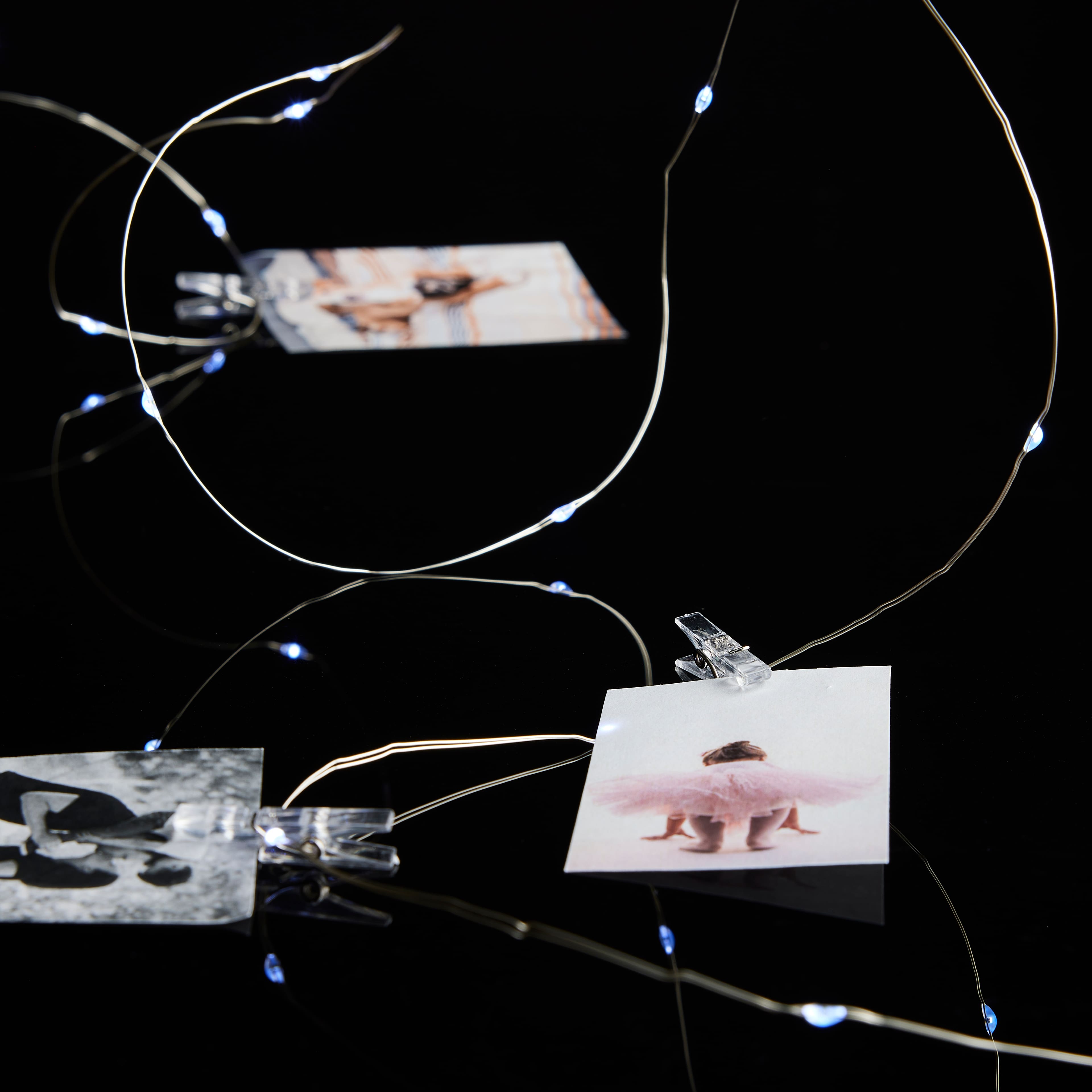 12 Pack: 45ct. Cool White LED Clear Clip Lights by Ashland®