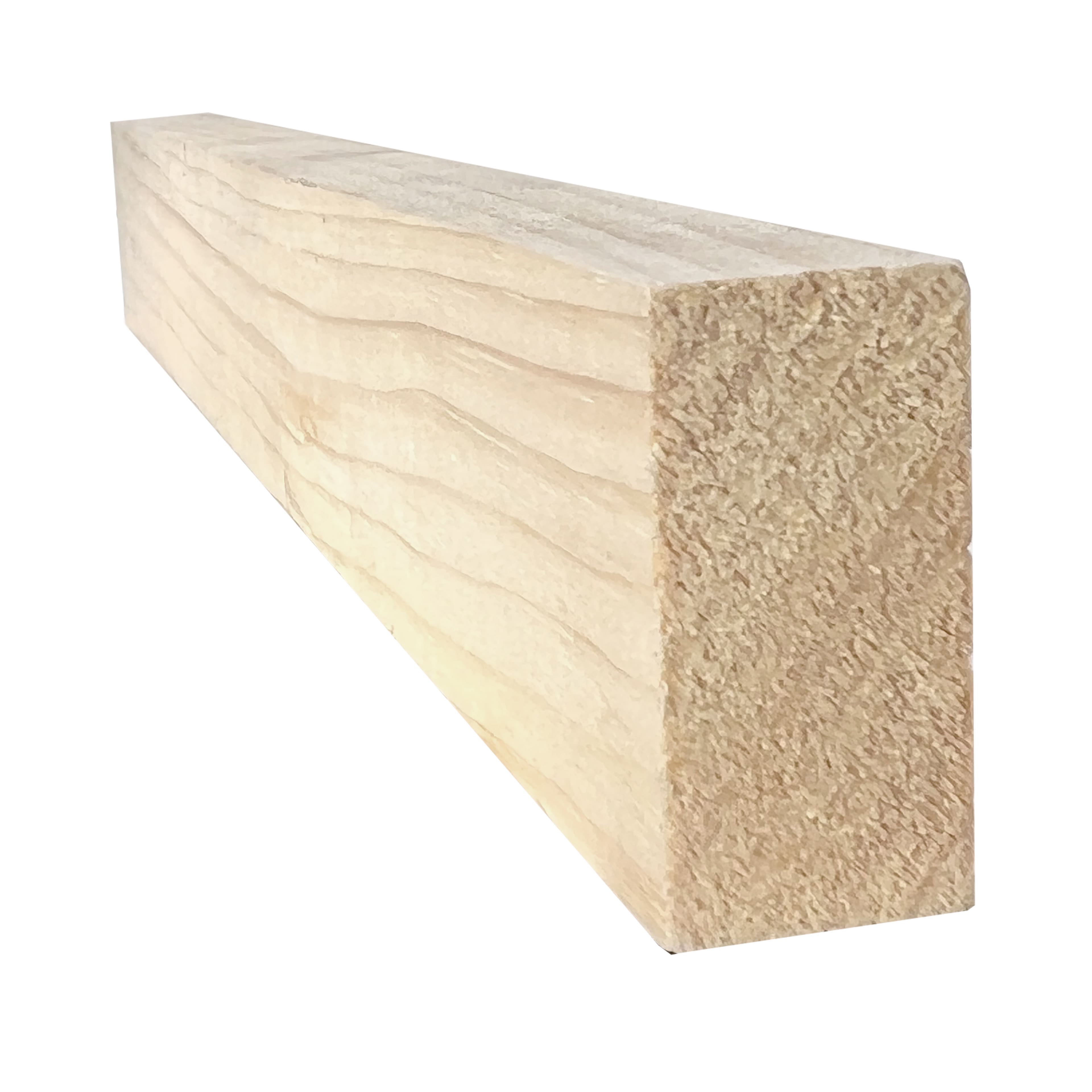 12&#x22; Unfinished Wooden Slat Surface