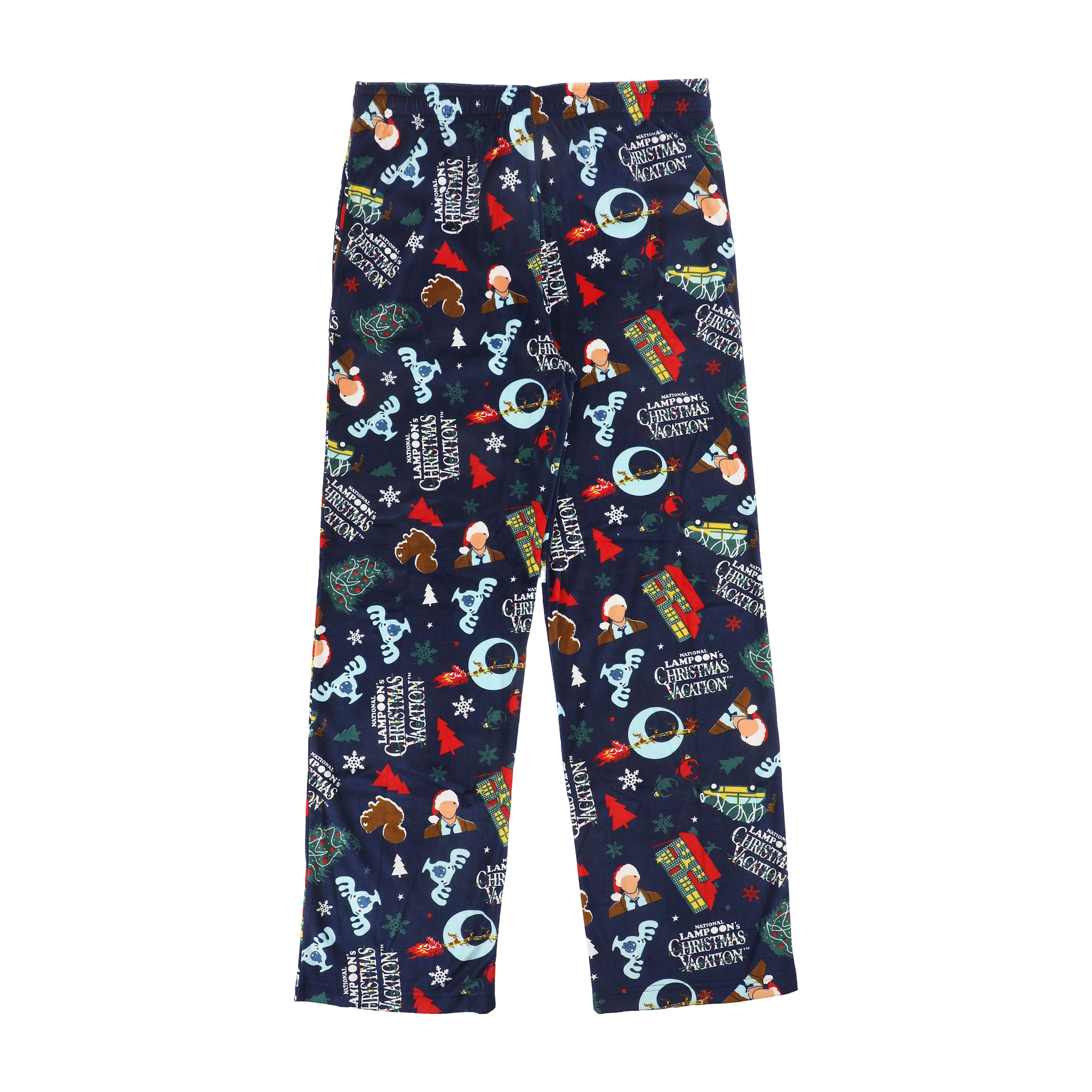 National Lampoon's Christmas Vacation™ Blue Adult Fleece Pajama Sleep Pants