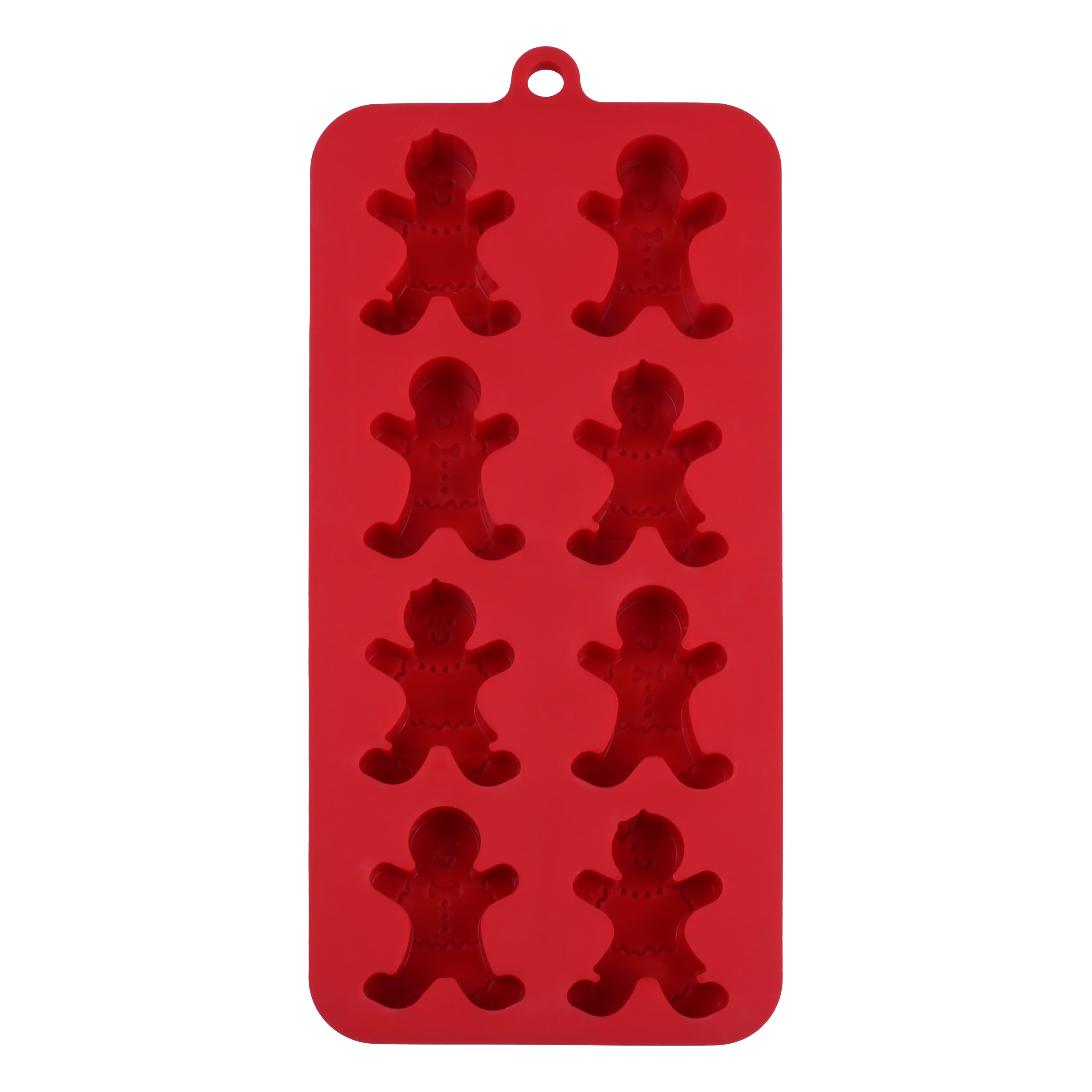 Gingerbread Girl &#x26; Boy Silicone Candy Mold by Makery&#x2122;