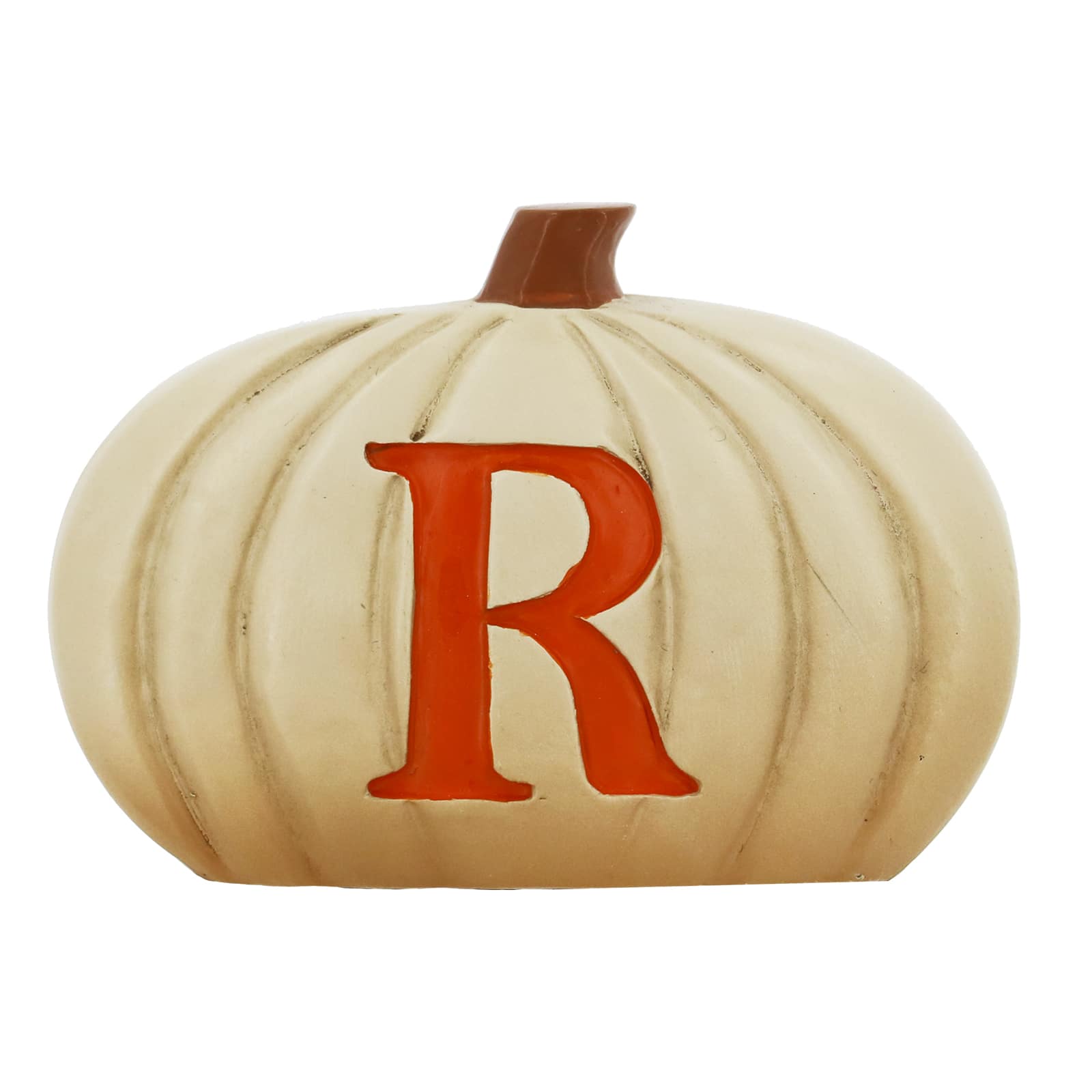 Monogram Pumpkin Tabletop D&#xE9;cor by Ashland&#xAE;