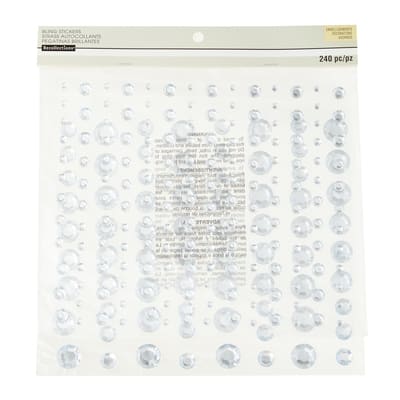 Clear Adhesive Rhinestone Value Pack By Recollections™ image