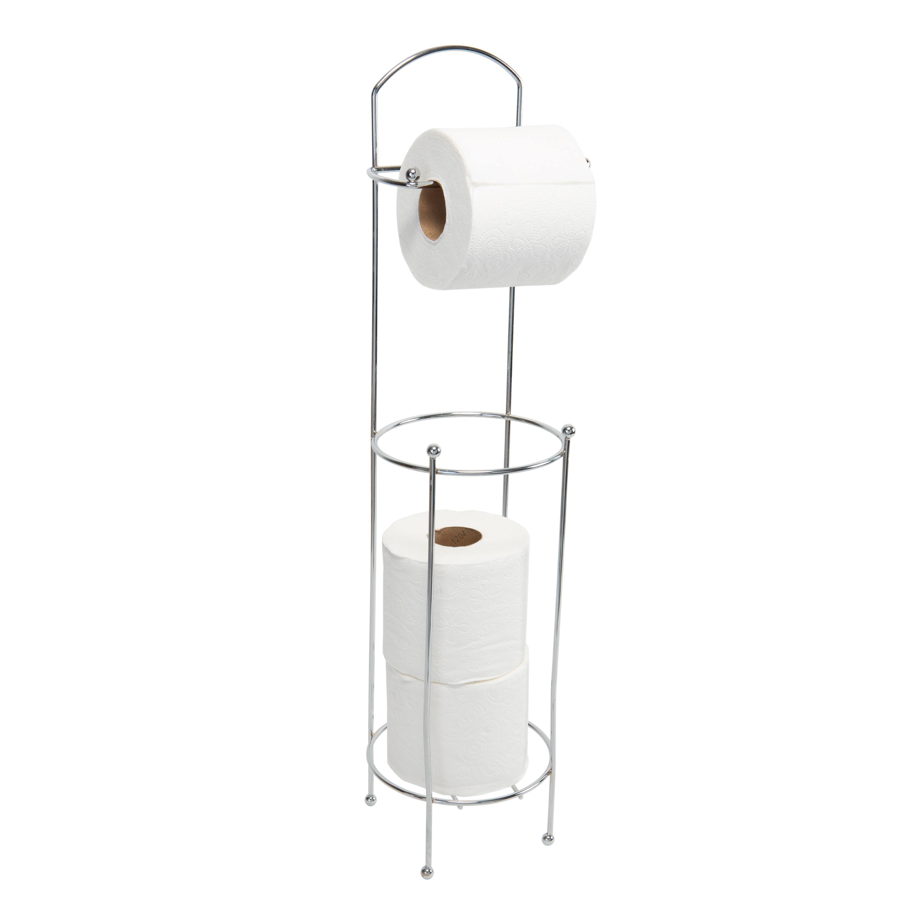 Bath Bliss Toilet Paper Reserve and Dispenser in Chrome