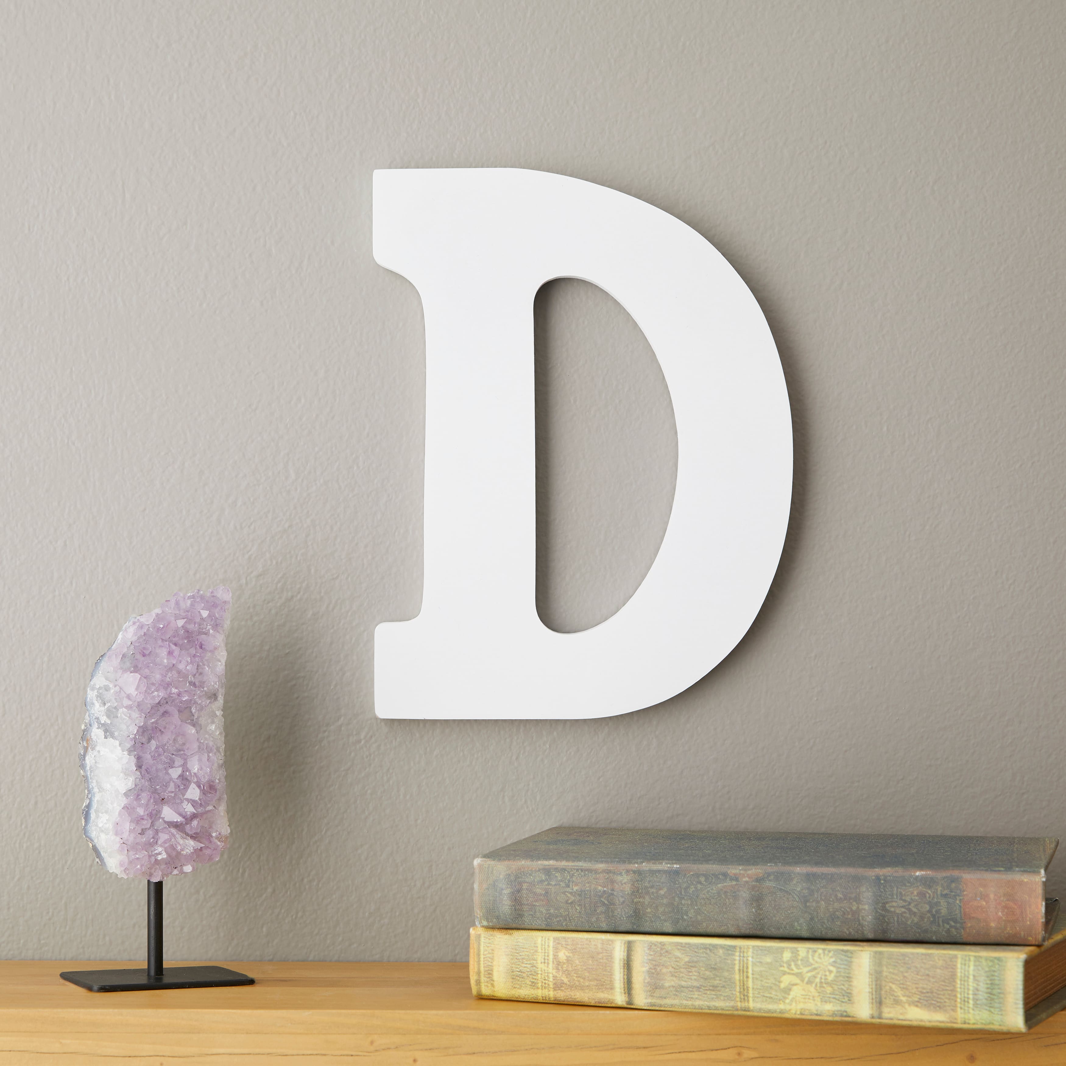 6 Pack: 9" White MDF Whimsy Letter by Make Market®
