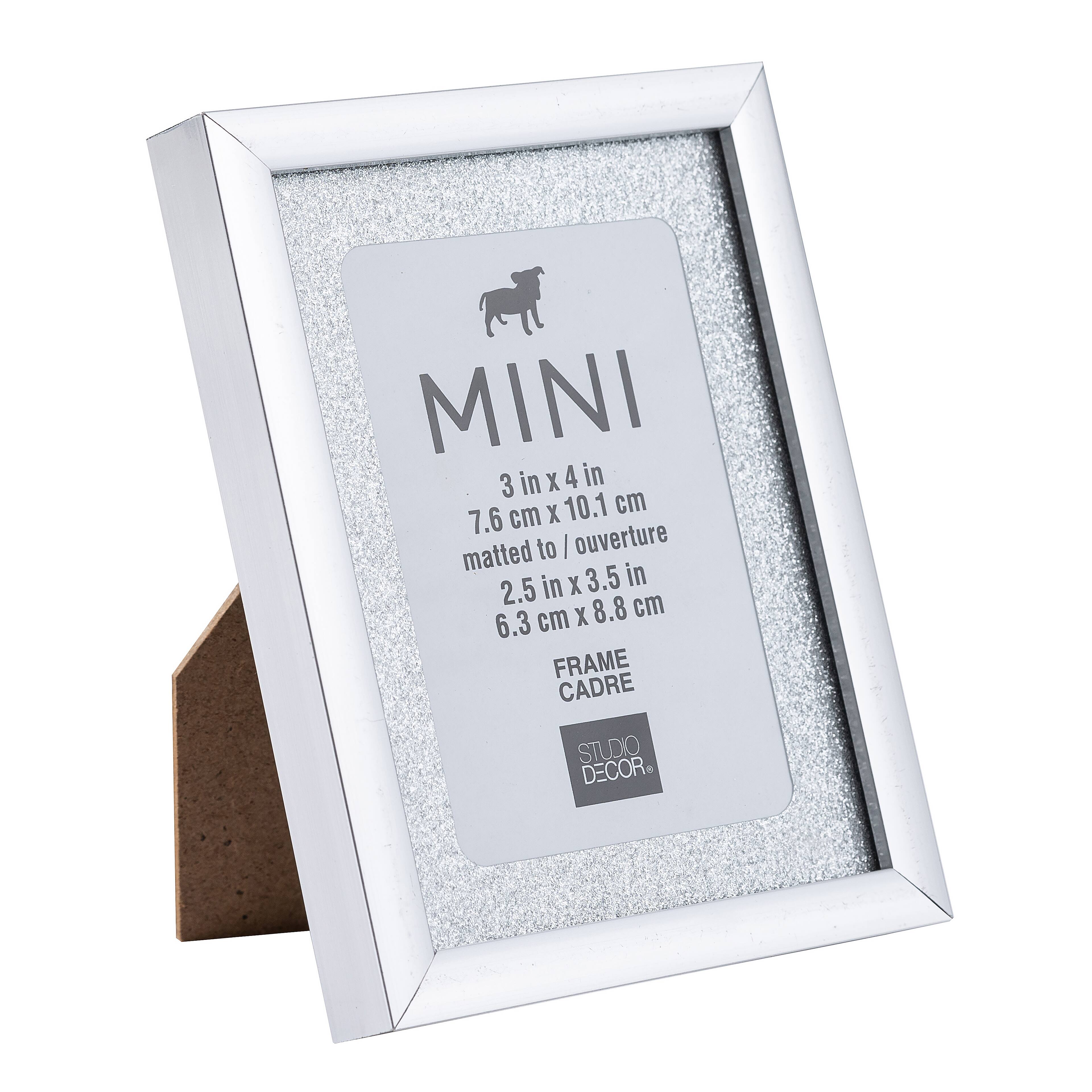 24 Pack: Mini Silver Frame with Mat by Studio Décor®