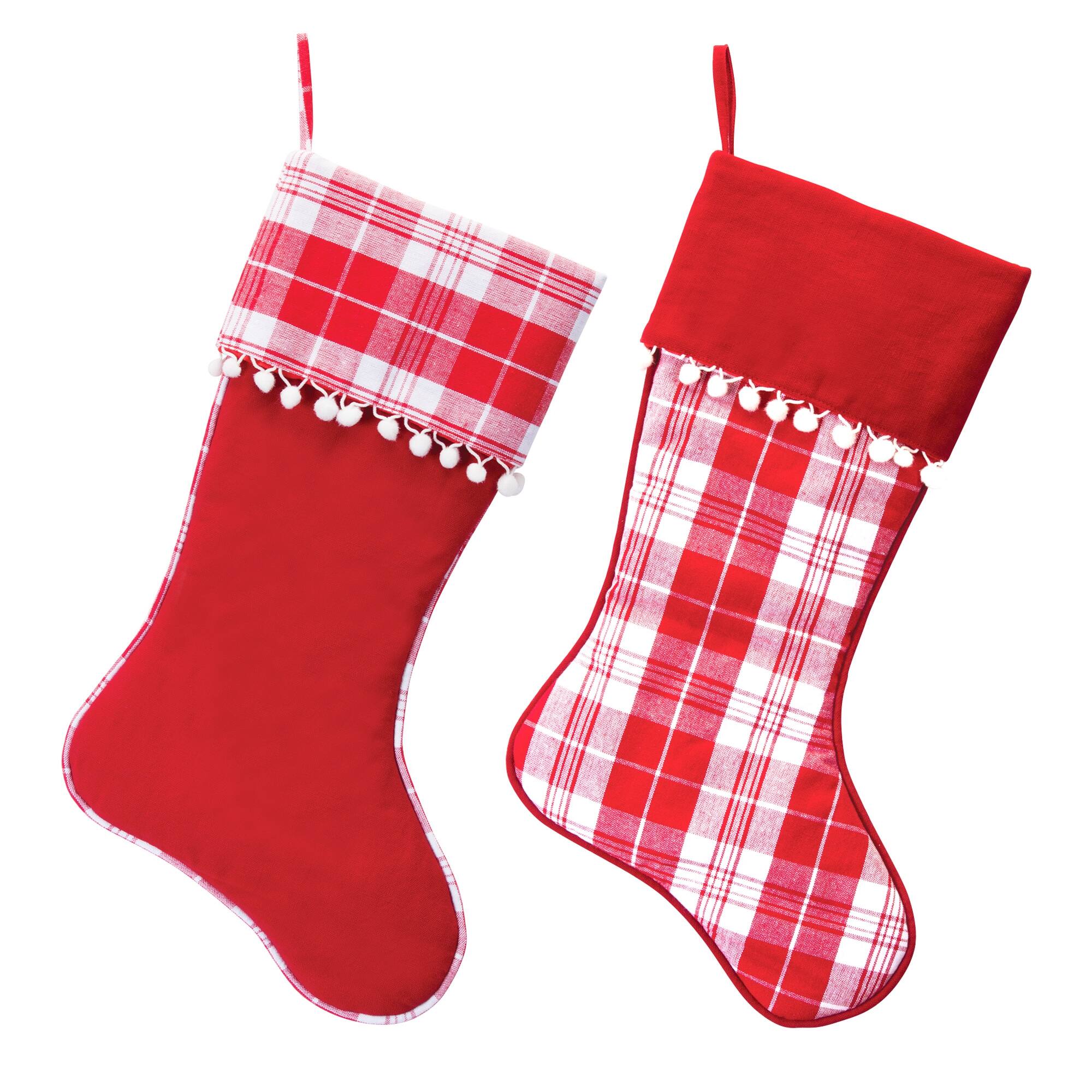 17" Stocking Set Christmas Stockings & Holders Michaels
