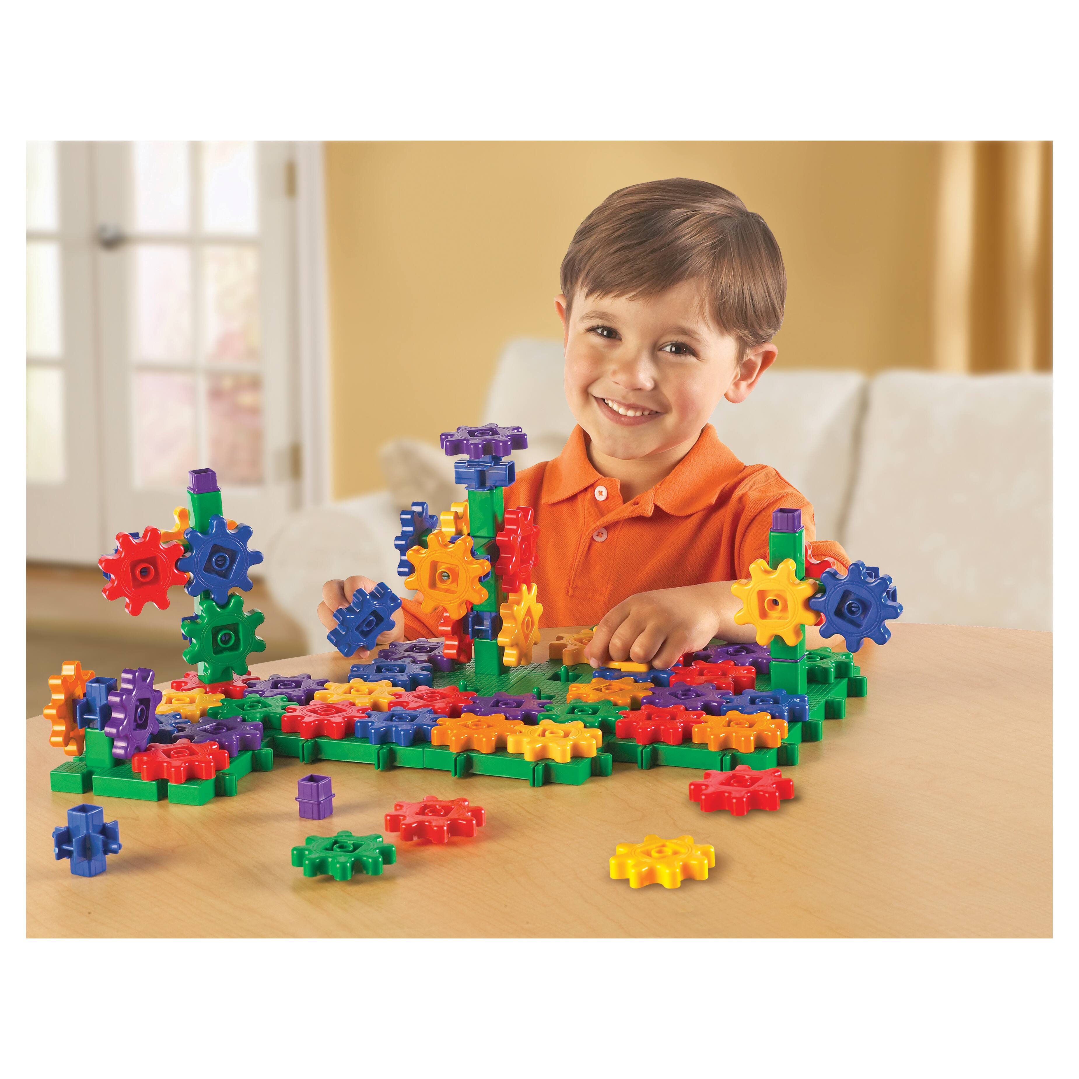 Learning Resources® Gears! Gears! Gears! 100-Piece Deluxe Building Set