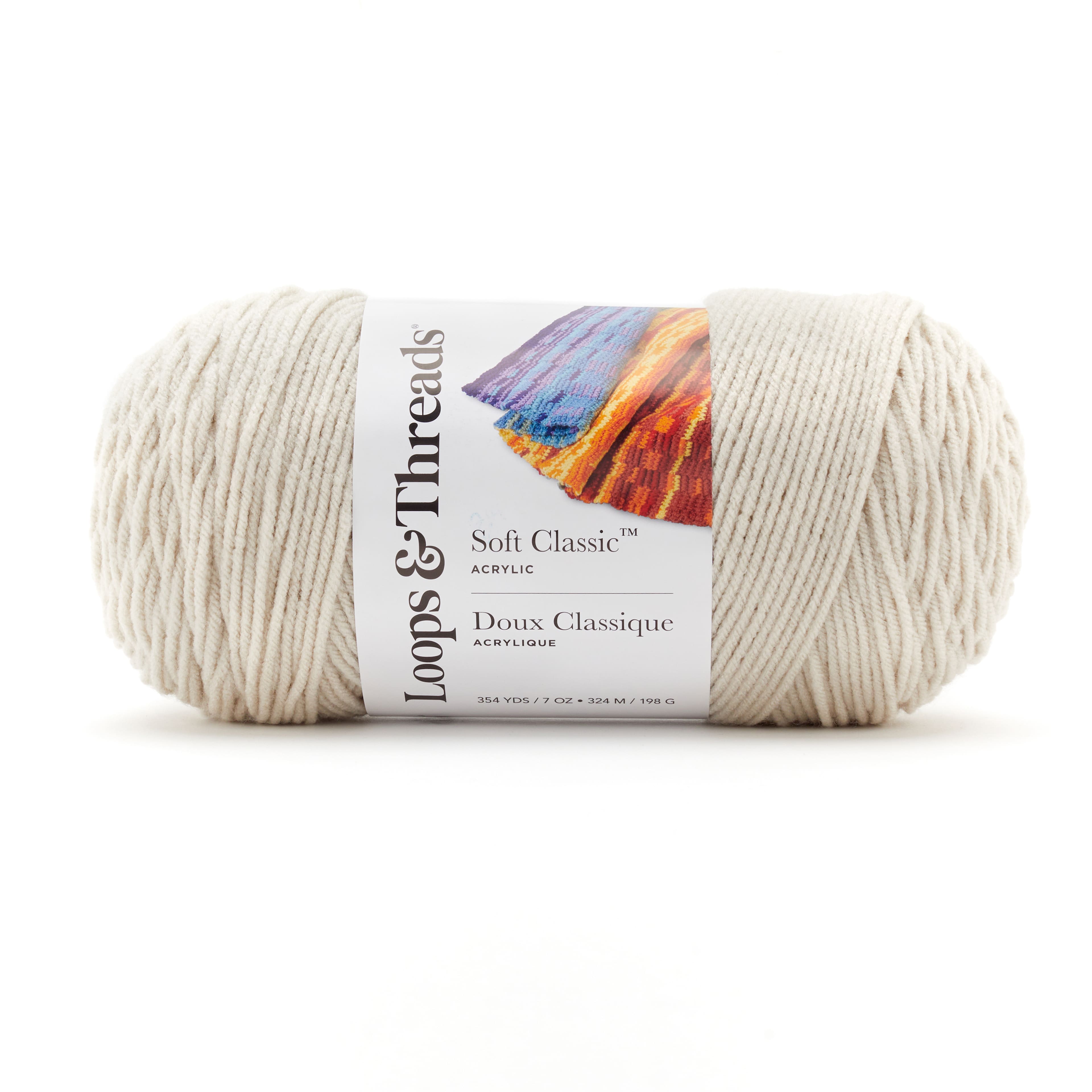 12 Pack: Soft Classic™ Solid Yarn by Loops & Threads®