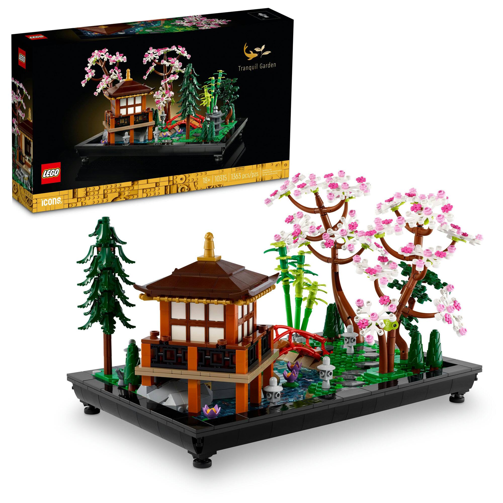 LEGO&#xAE; Icons Tranquil Garden 10315 Building Kit for Adults (1,363 Pieces)