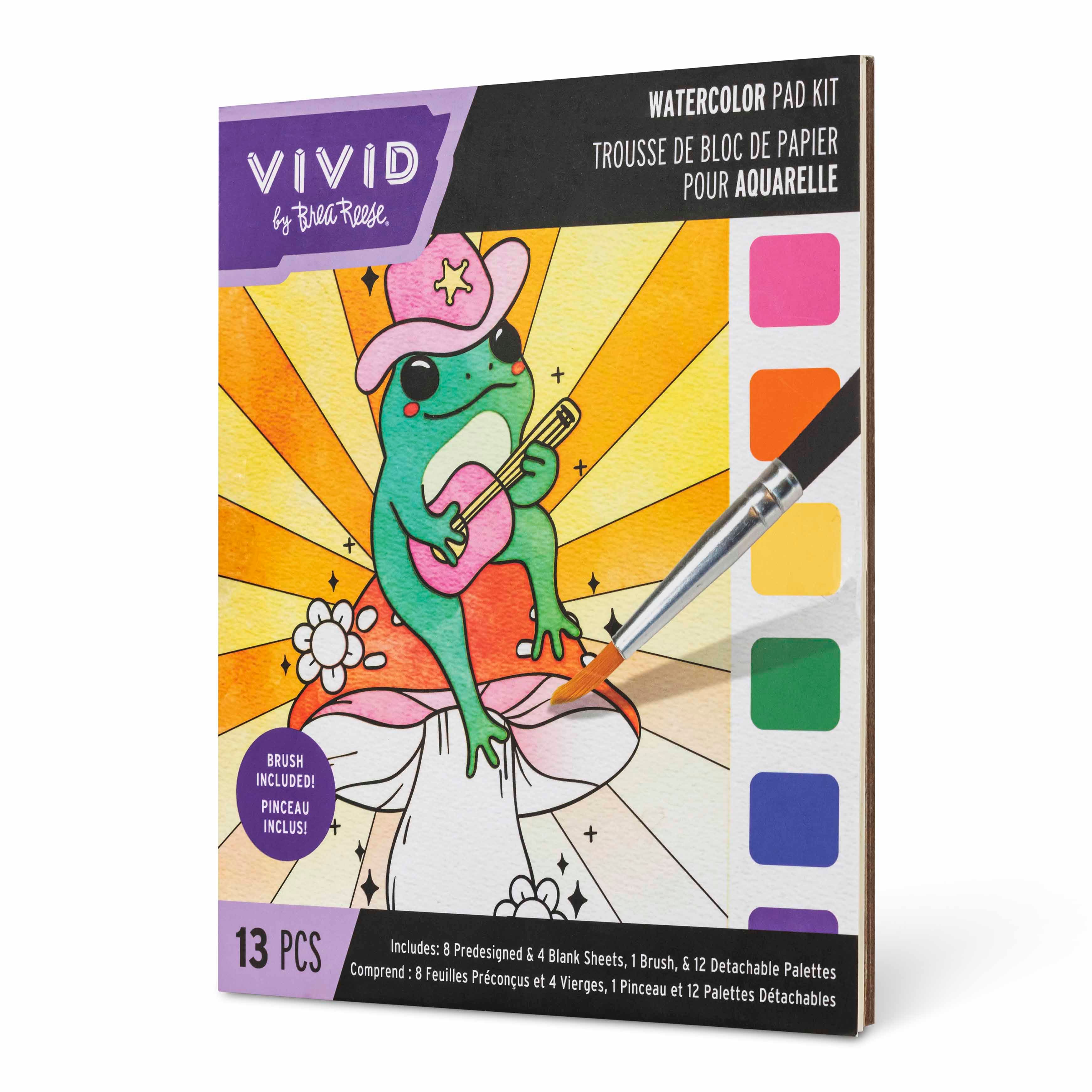 VIVID by Brea Reese&#xAE; Western Watercolor Pad Kit