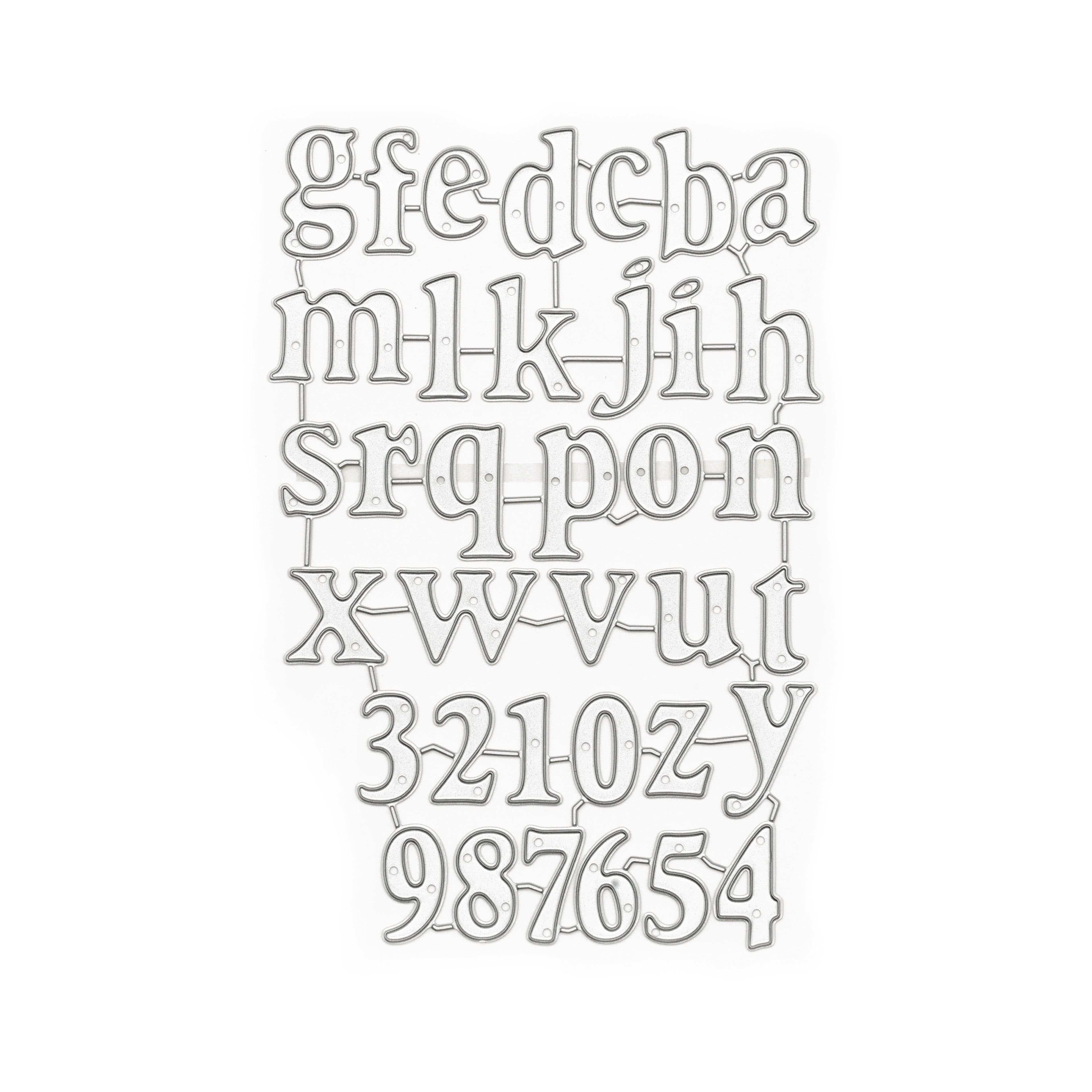 Alphabet & Number Cutting Die by Recollections™