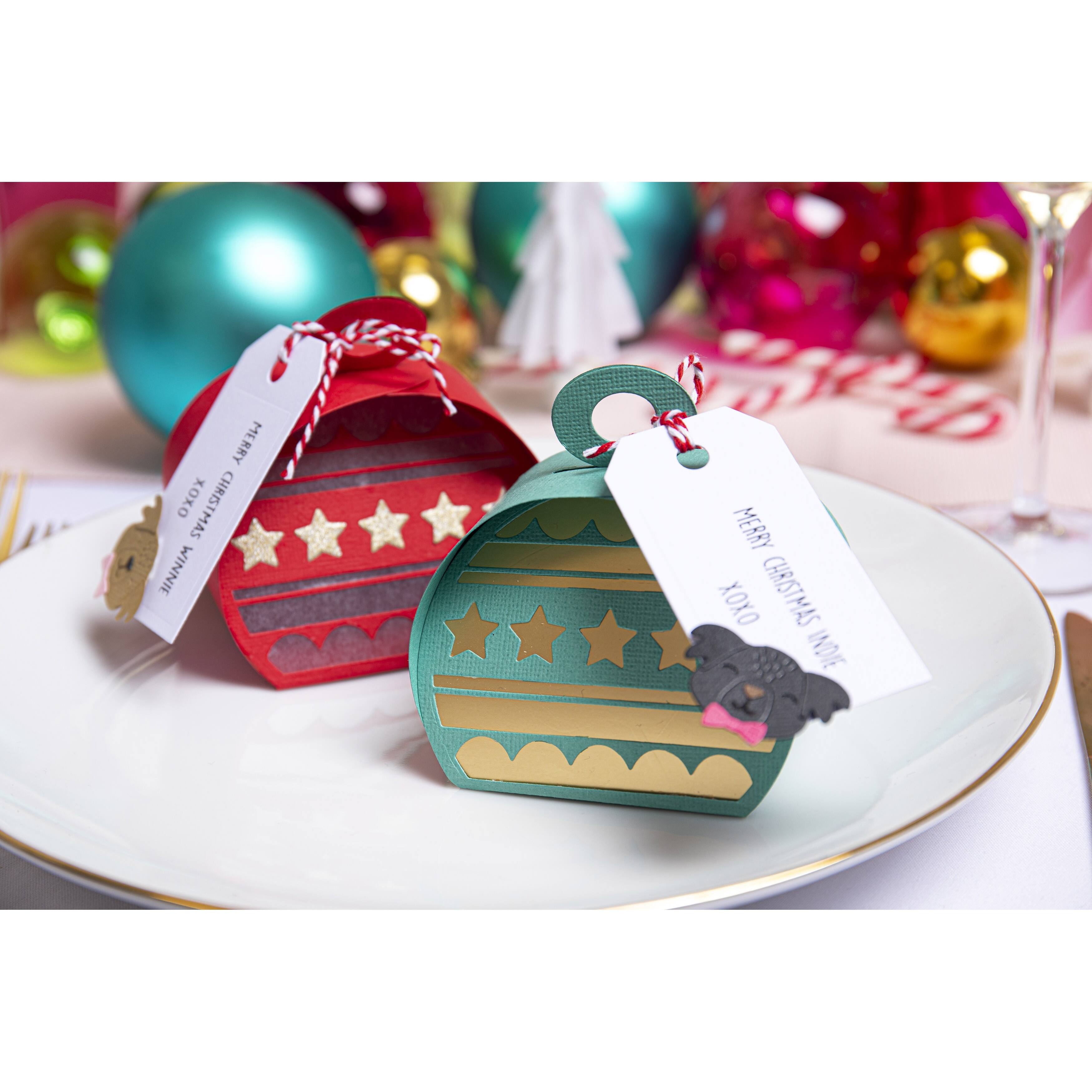 Sizzix&#xAE; Thinlits&#xAE; Holiday Gift Box Dies by Jennifer Ogborn