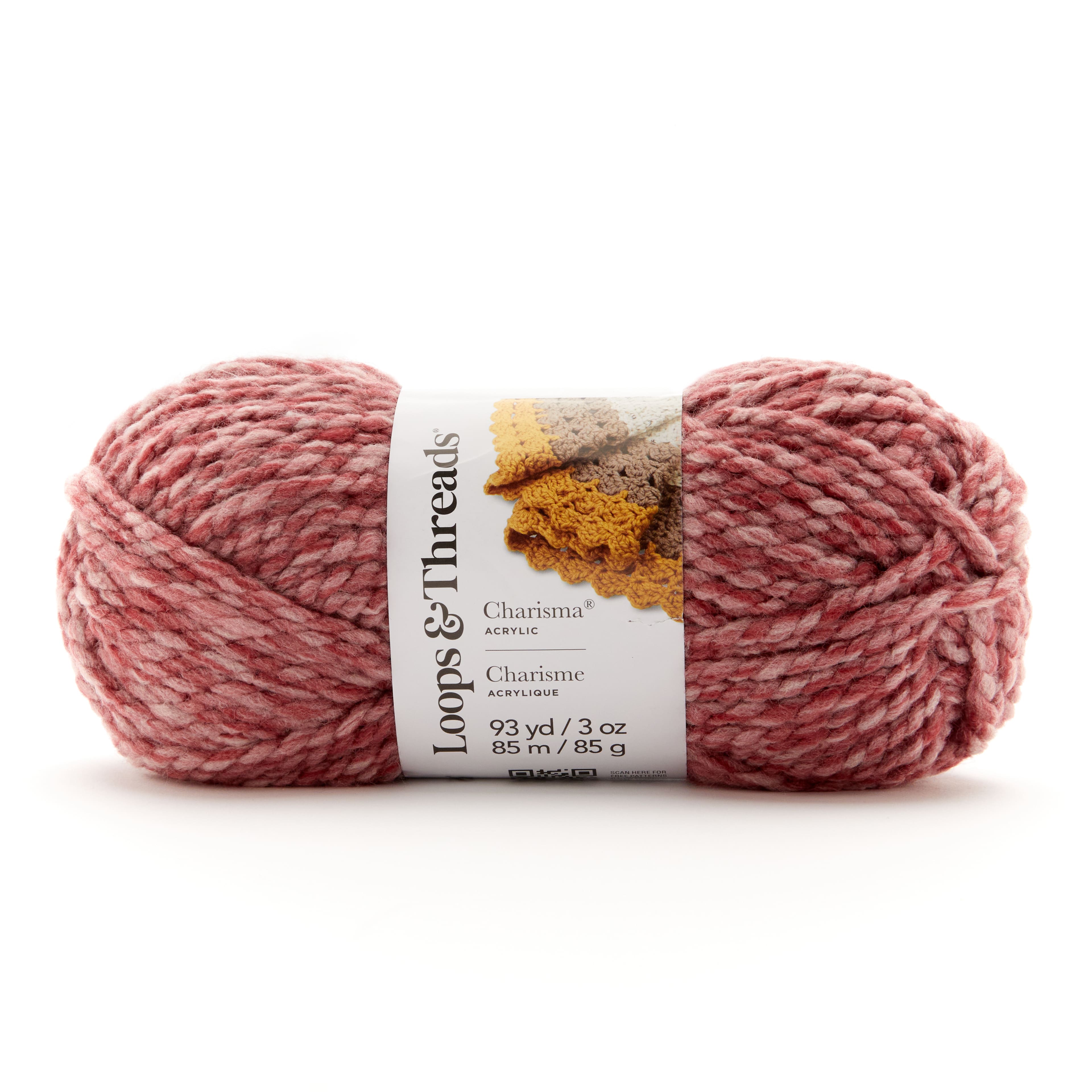 15 Pack: Charisma&#x2122; Heather Yarn by Loops &#x26; Threads&#xAE; 