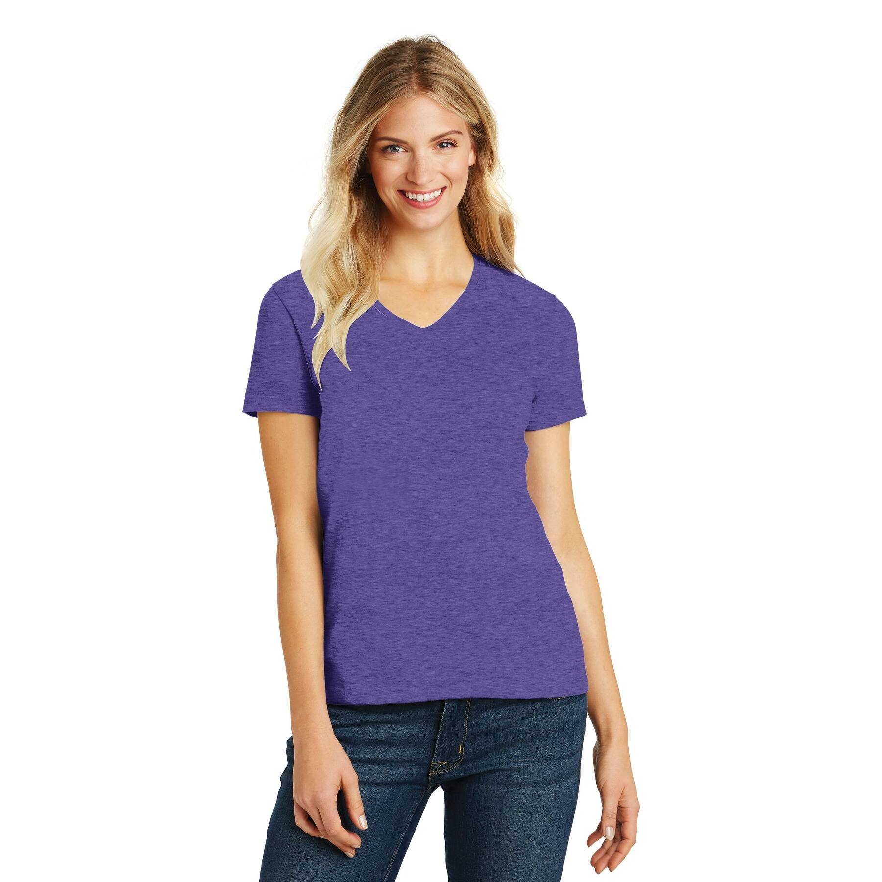 District® Women's Perfect Blend® V-Neck T-Shirt