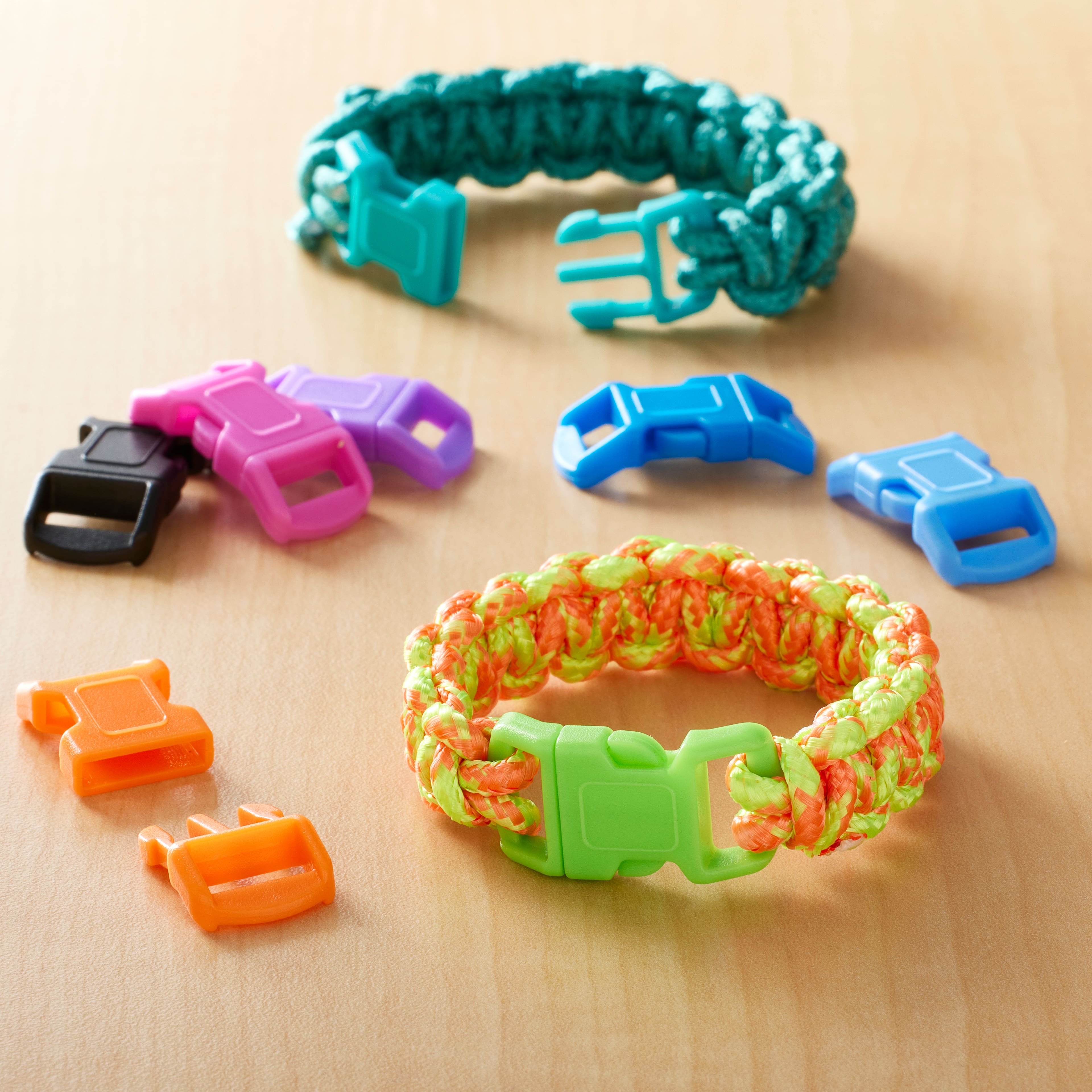12 Packs: 8ct. (96 total) Plastic Paracord Buckles by Creatology™