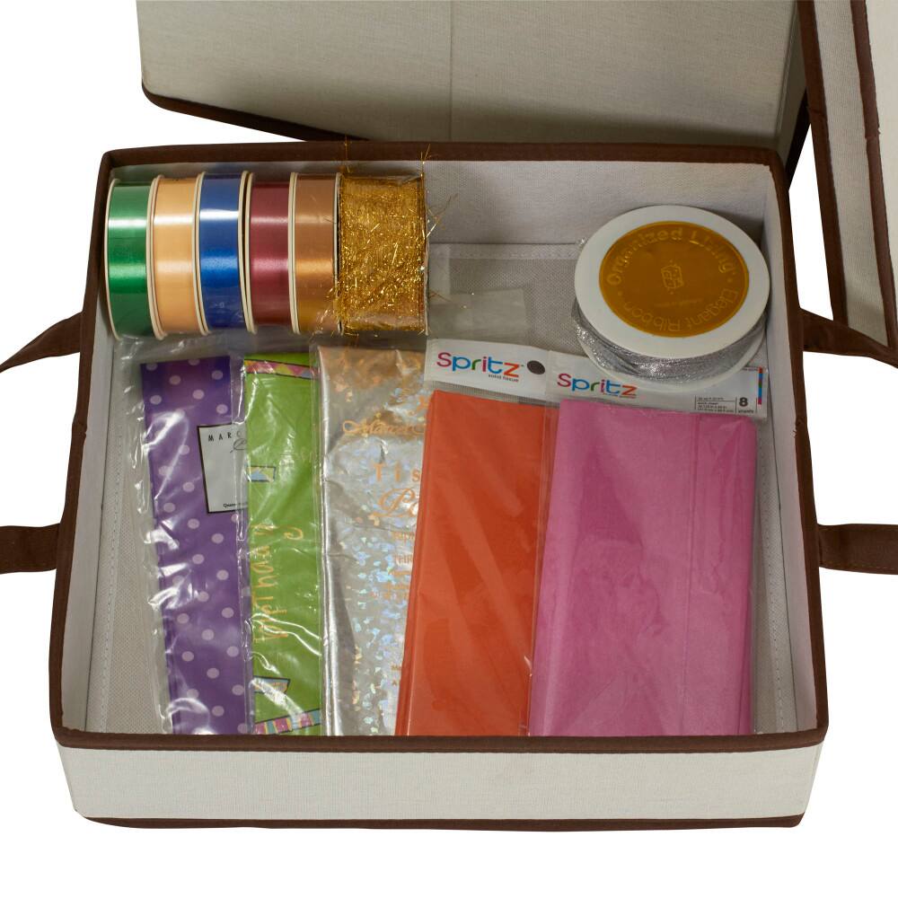 Household Essentials Wrapping Paper Storage Box