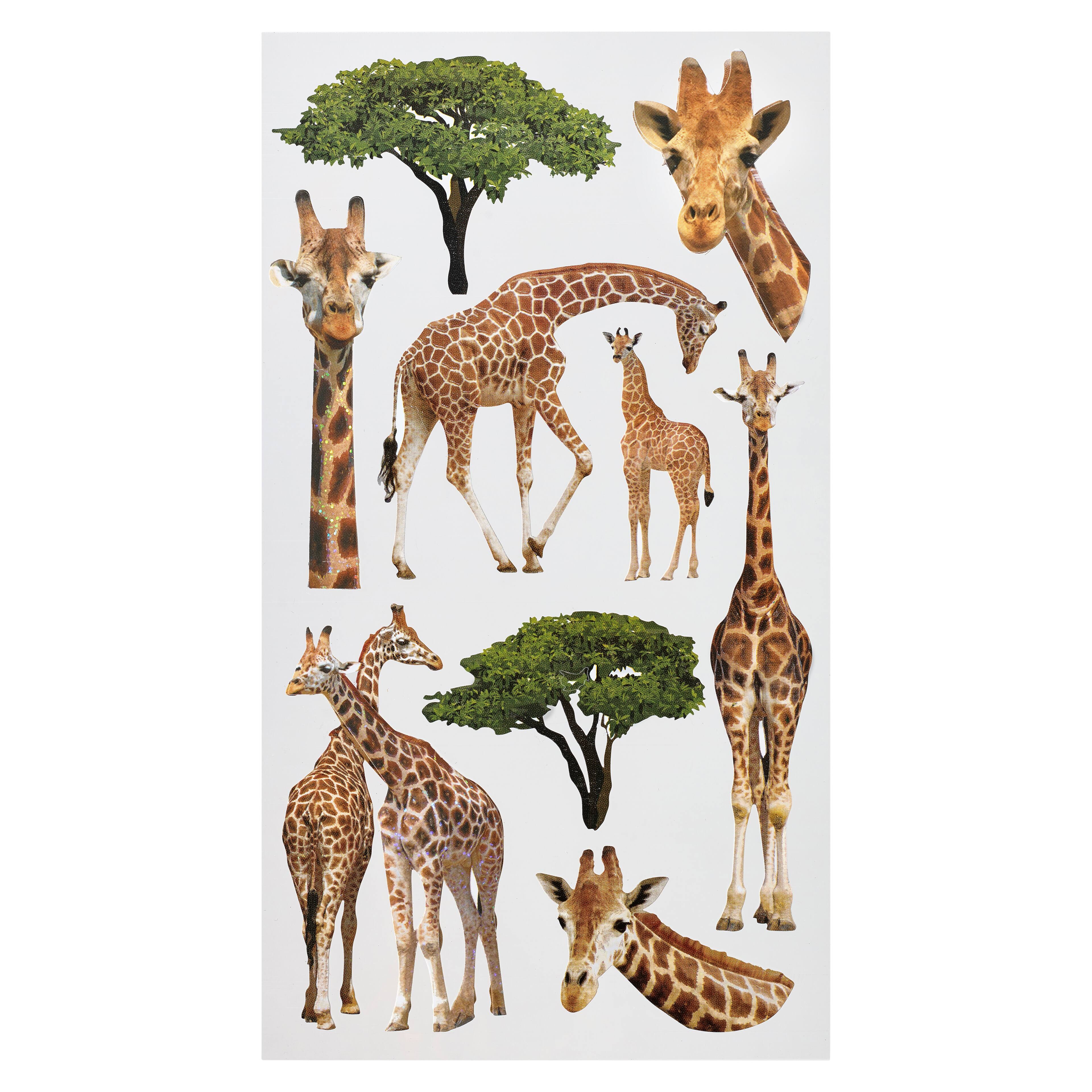 12 Pack: Giraffe Stickers by Recollections™