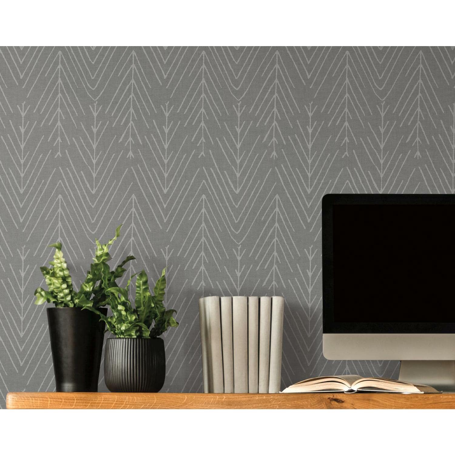 RoomMates Twig Hygge Herringbone Peel & Stick Wallpaper Michaels