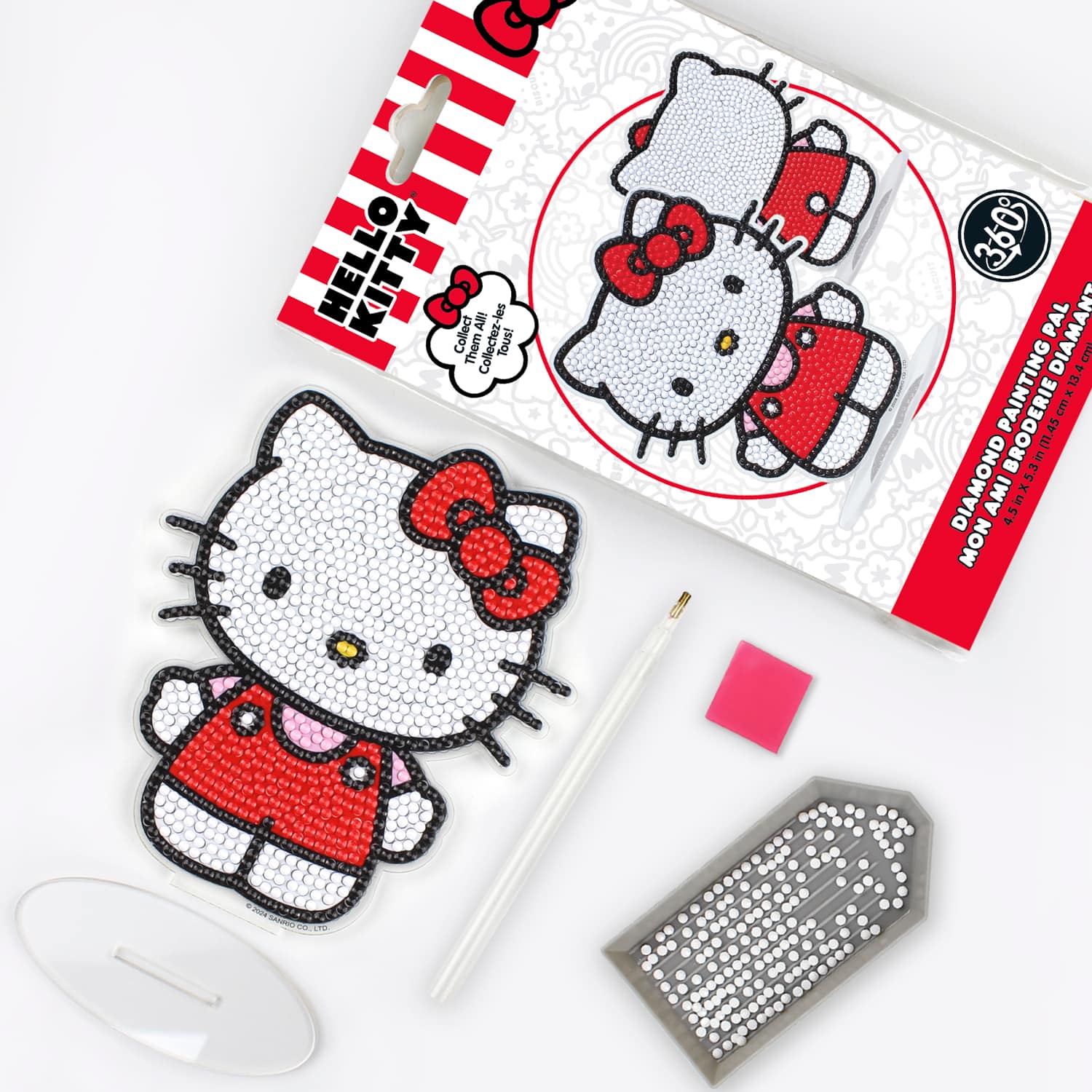 Camelot&#xAE; Dots Red Hello Kitty&#xAE; Diamond Painting Pal Kit