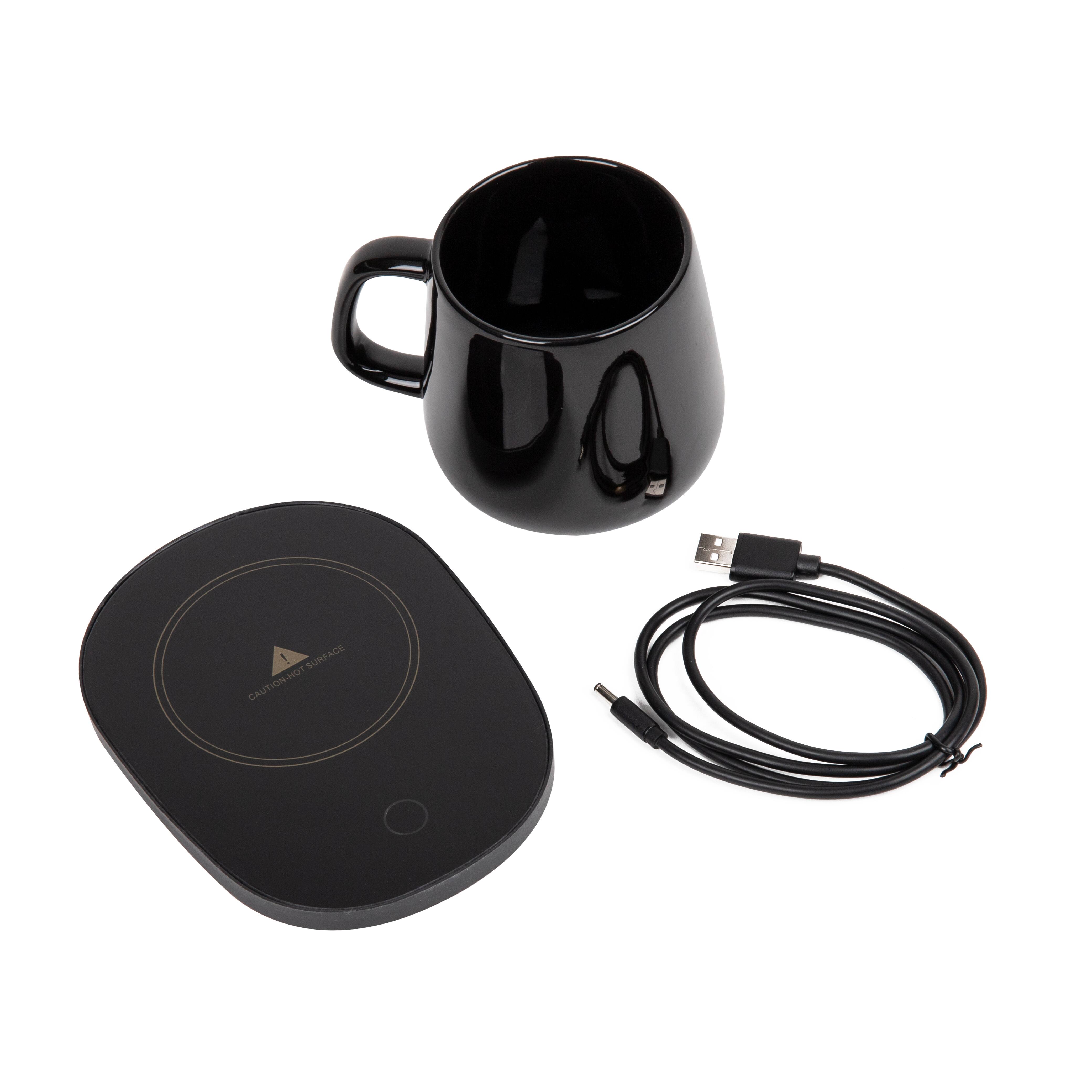 Mind Reader Black Coffee & Tea Warmer Set