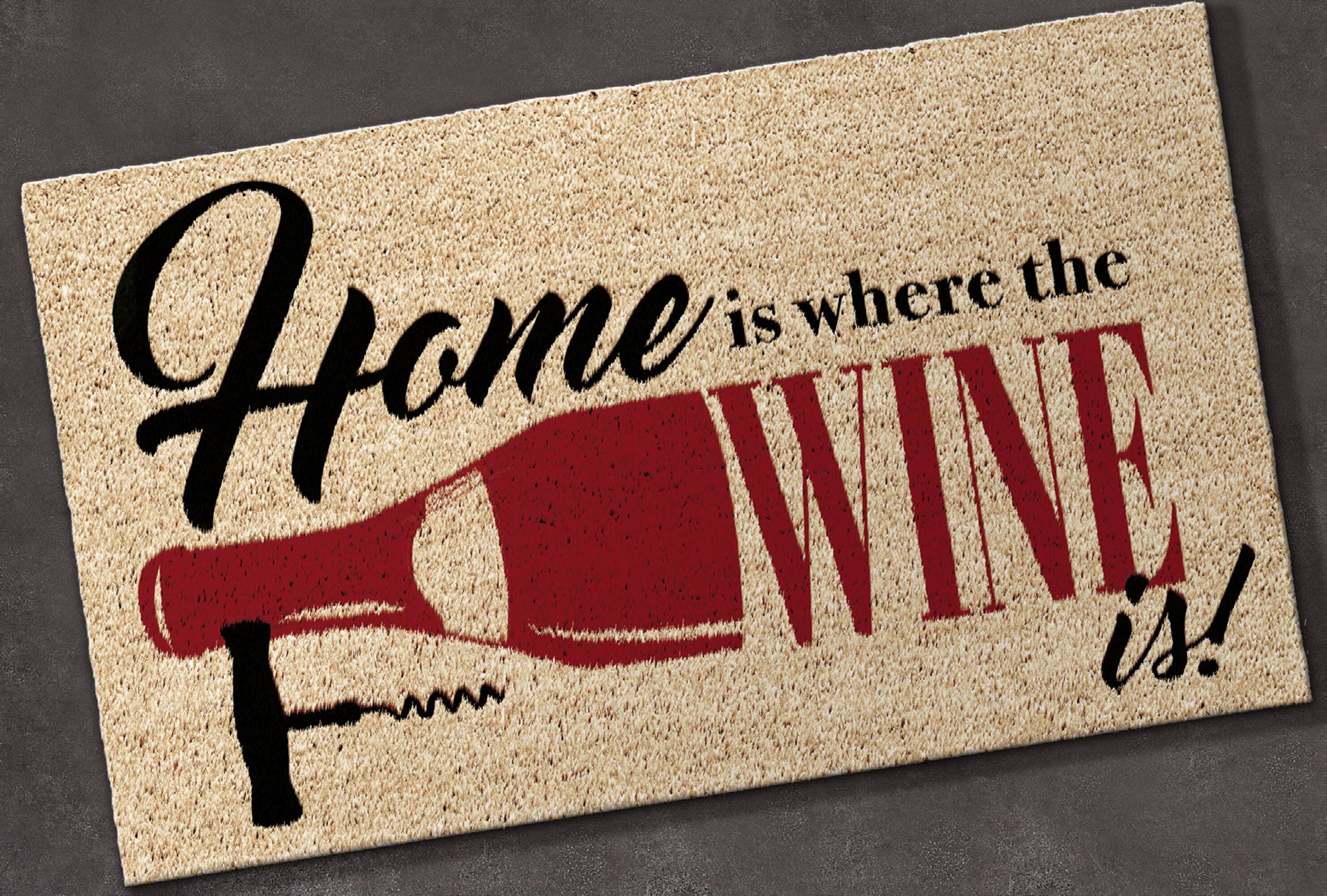 DII® Home Is Where The Wine Is Doormat