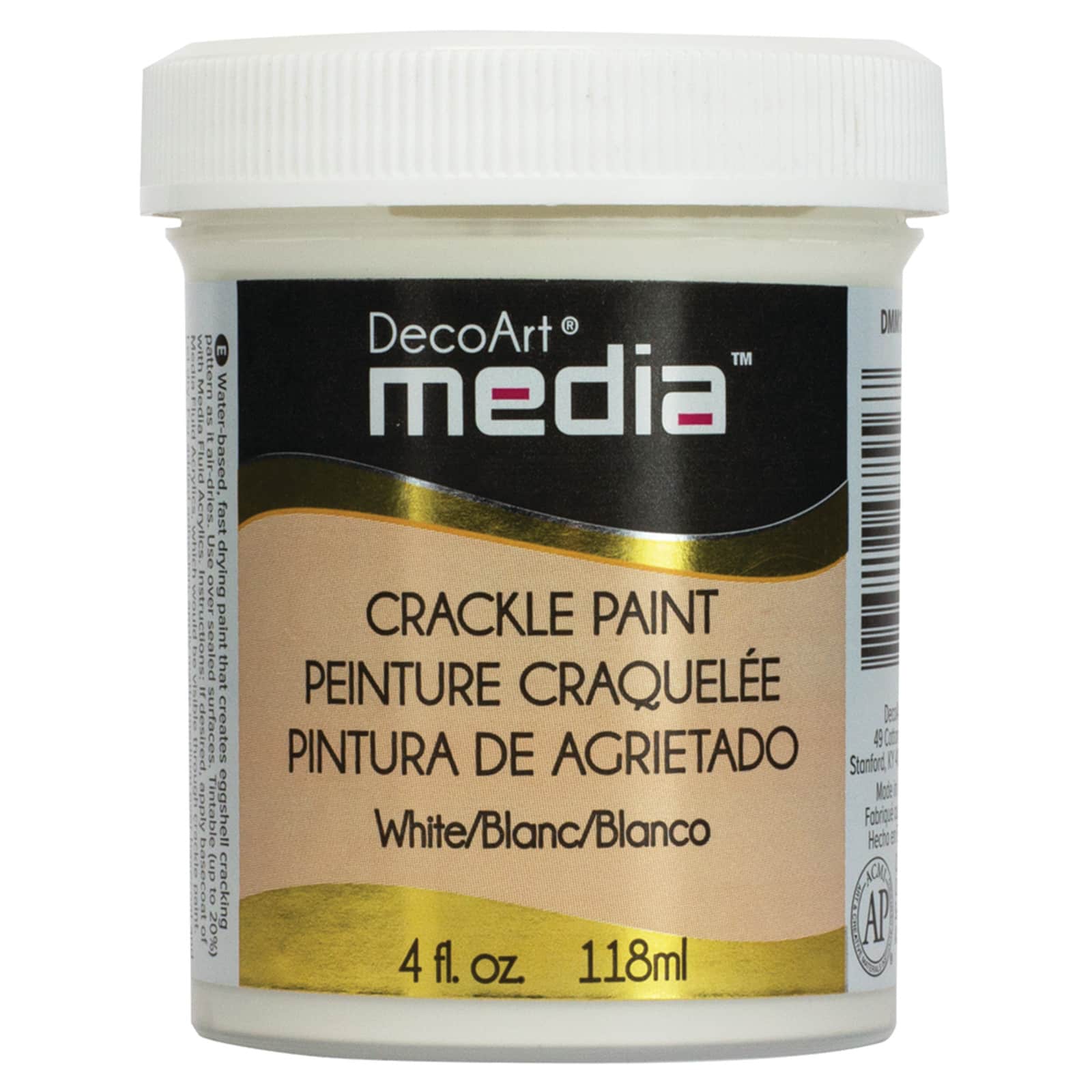 DecoArt&#xAE; Media&#x2122; White Crackle Paint