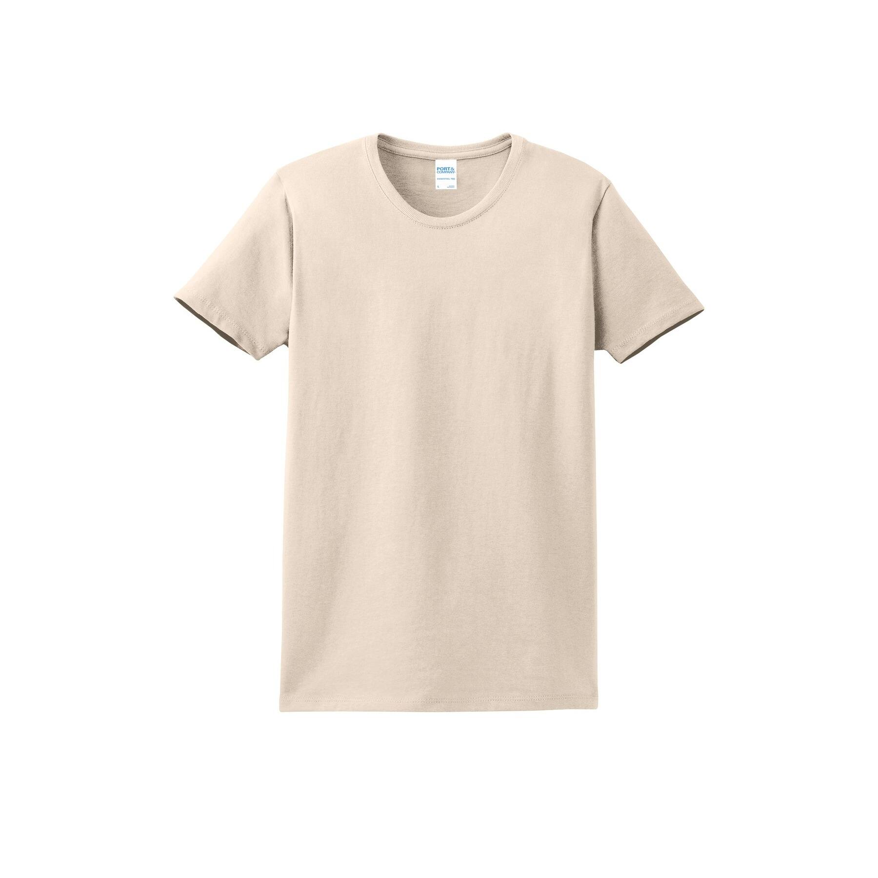 Port & Company® Neutrals Ladies Essential T-Shirt