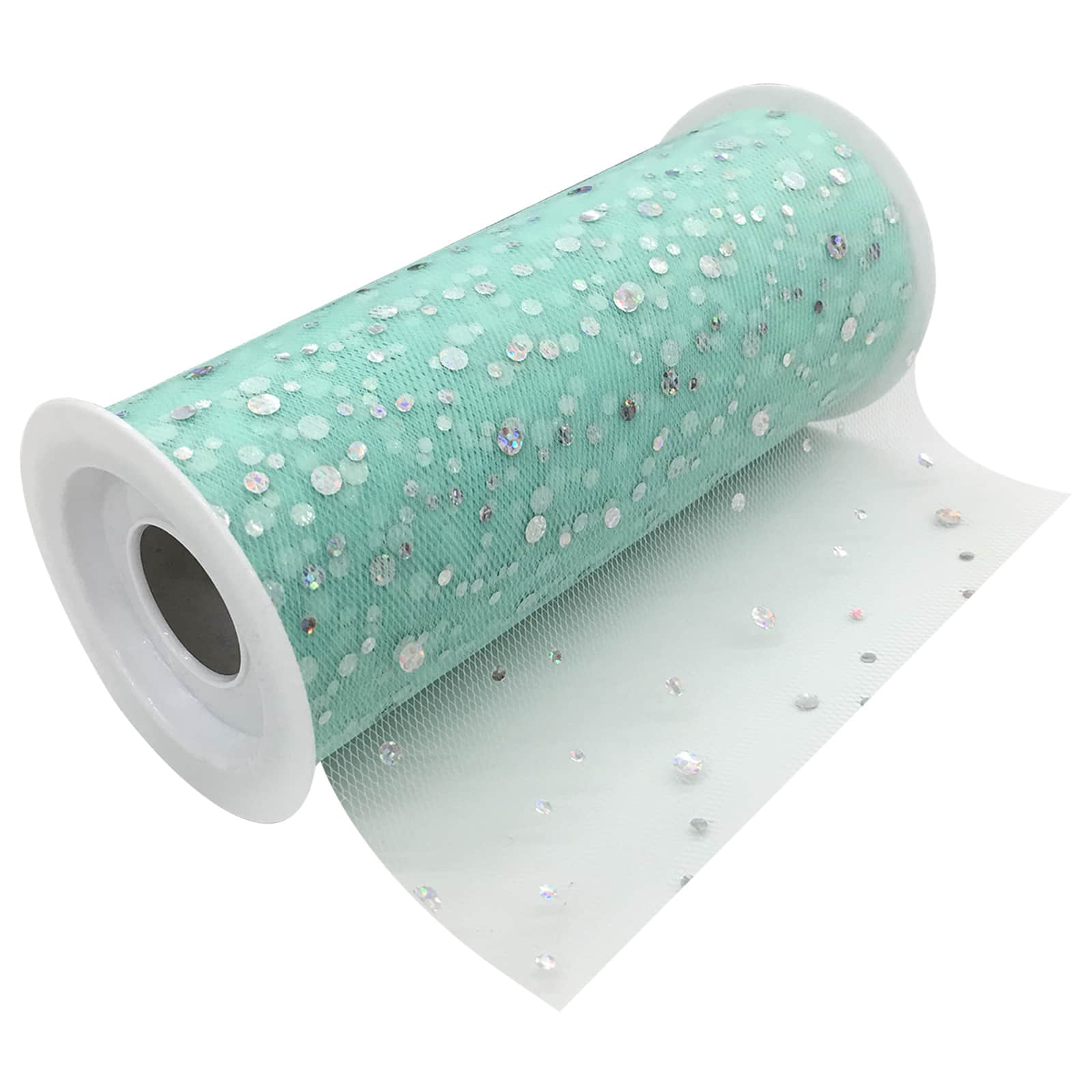 24 Pack: 6" Holographic Dot Tulle by Celebrate It™