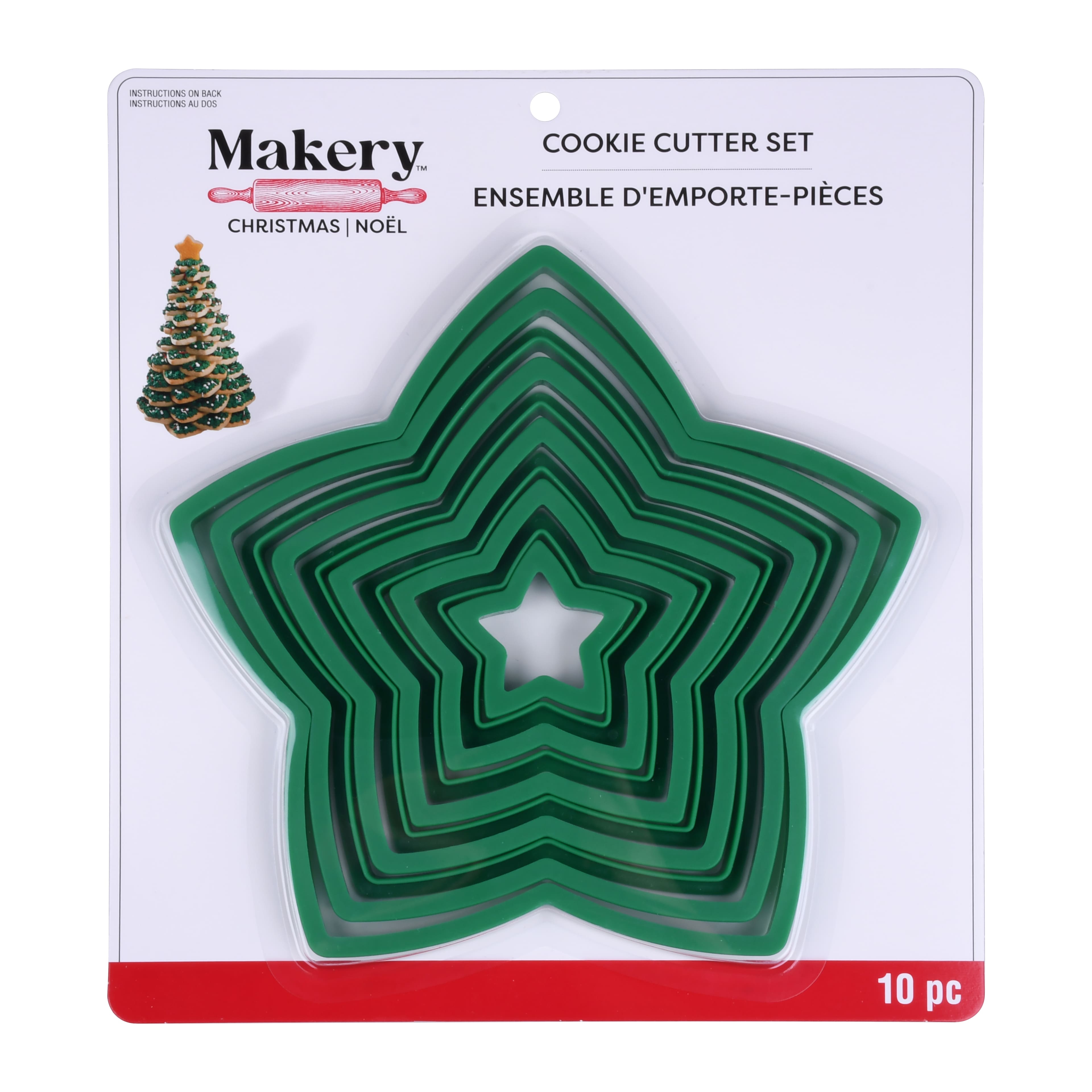 Plastic Star Nested Cookie Cutter Set by Makery&#x2122;
