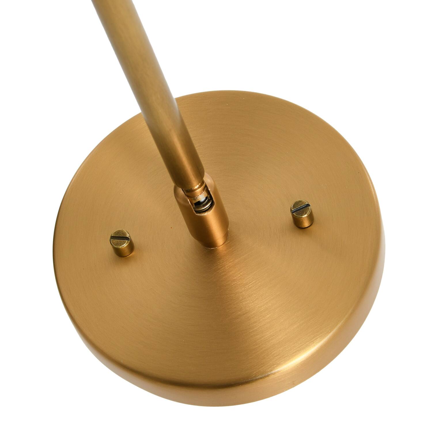 Hello Honey&#xAE; Robert Stevenson Lighting Cameron Two-Tone Metal &#x26; Frosted Glass Ceiling Light