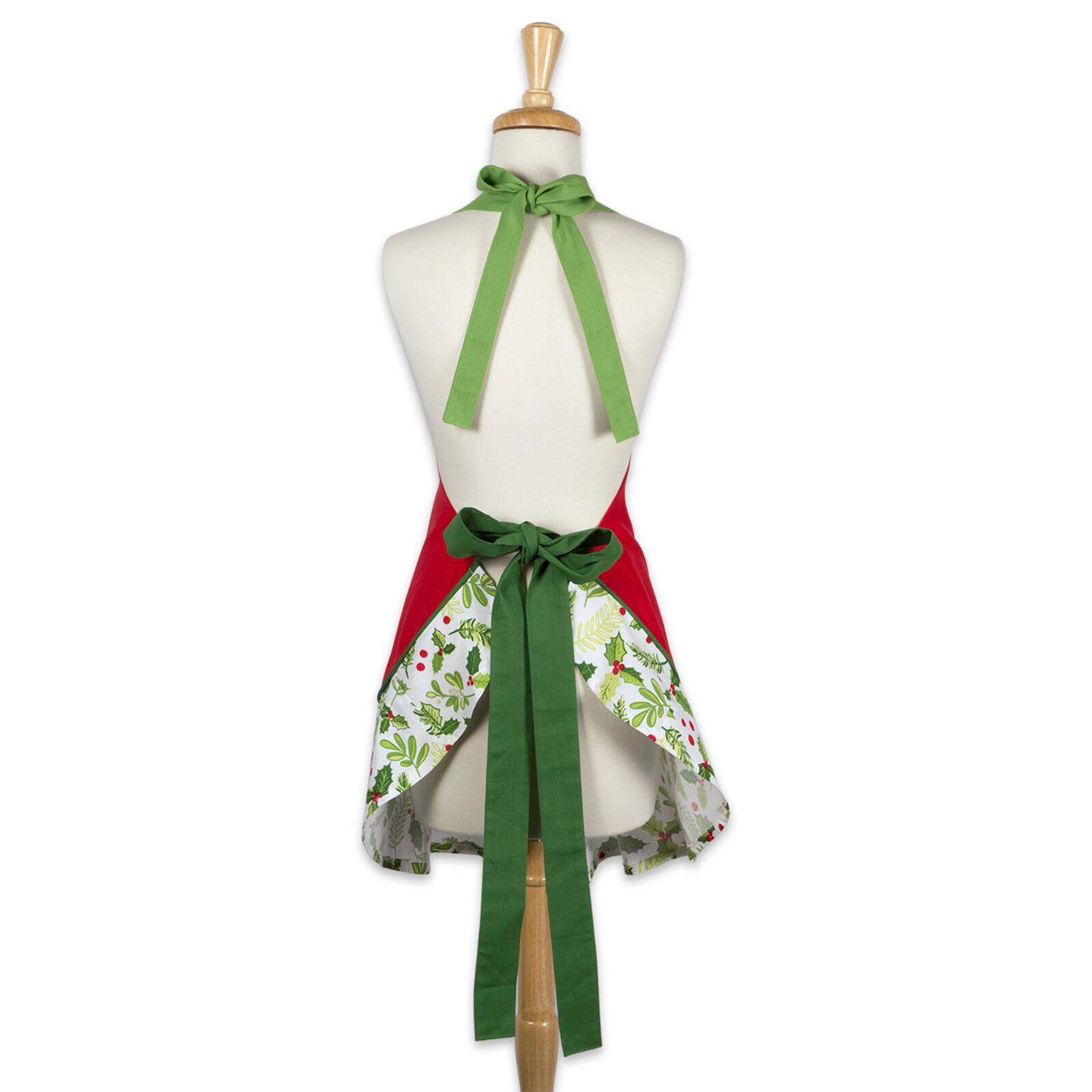 DII® Merry Kissmas Ruffle Apron