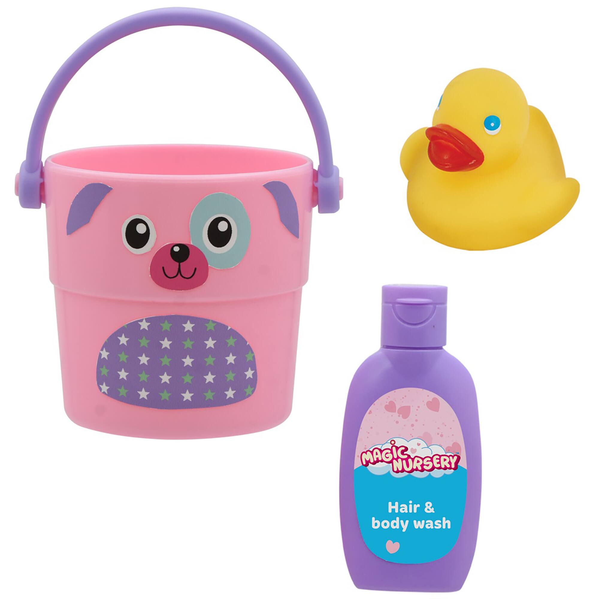 New Adventures Magic Nursery™ Love Buckets Bath Safe Baby Doll Playset
