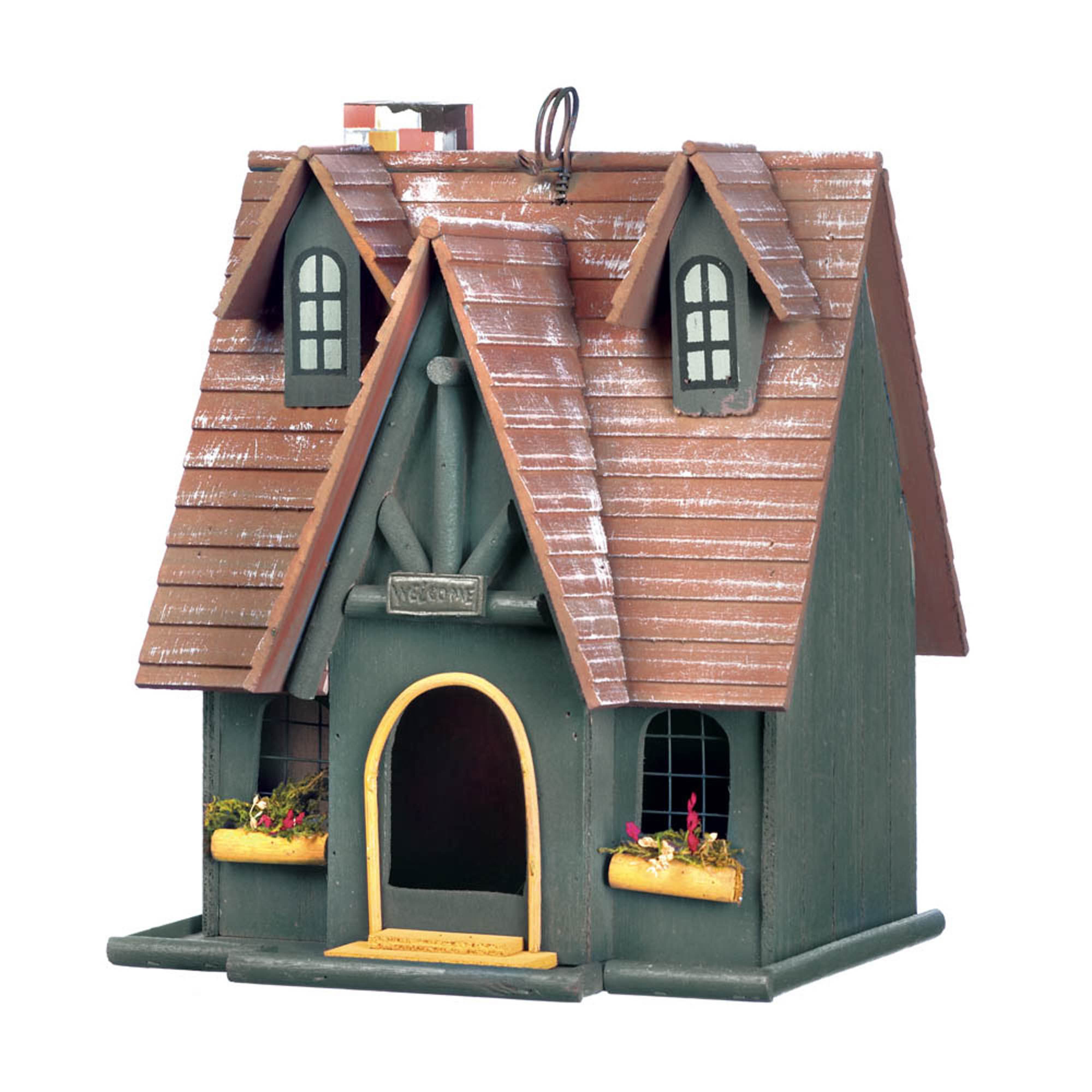 12.5&#x22; Magical Storybook Cottage Birdhouse