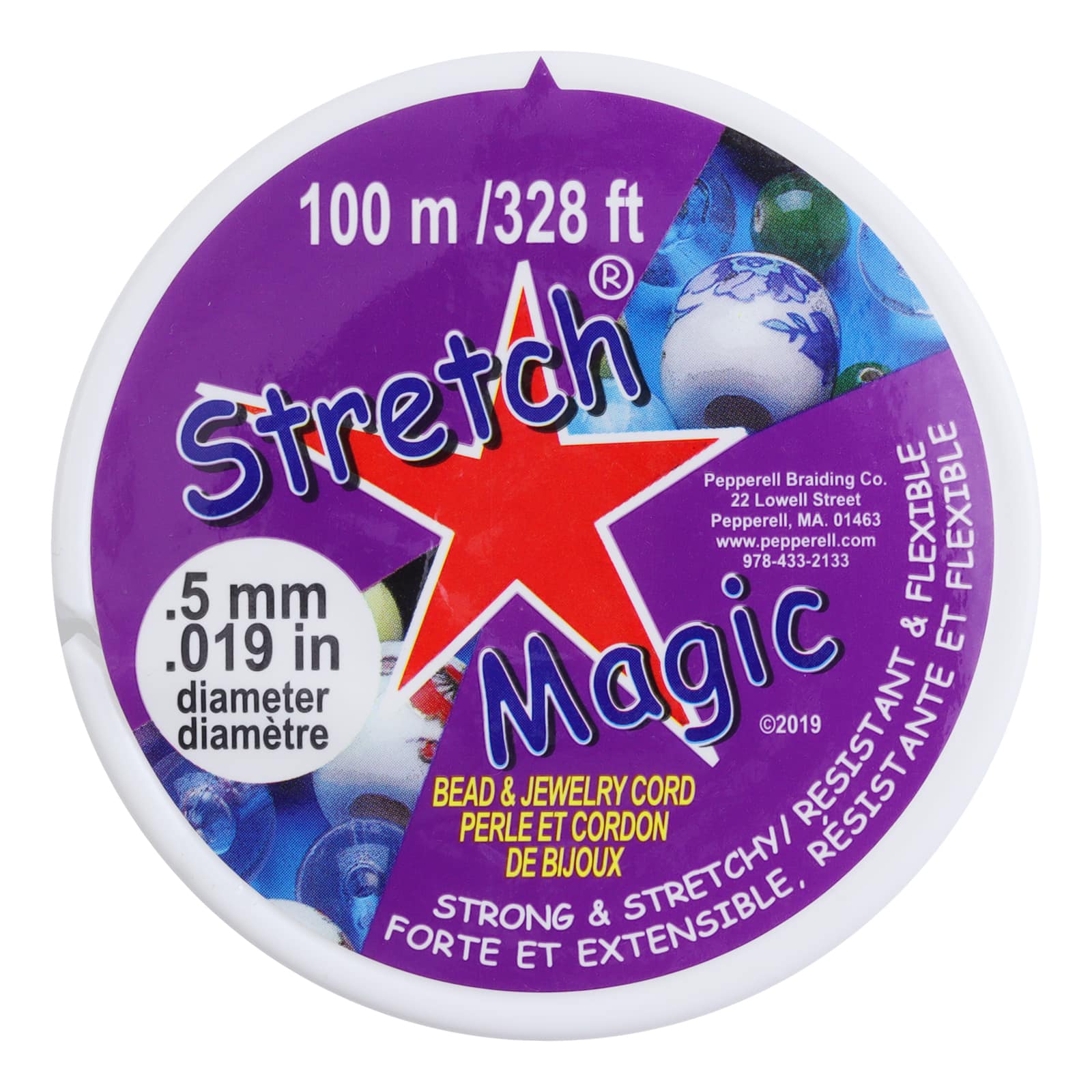 Stretch Magic&#xAE; 0.5mm Clear Bead &#x26; Jewelry Cord, 100m