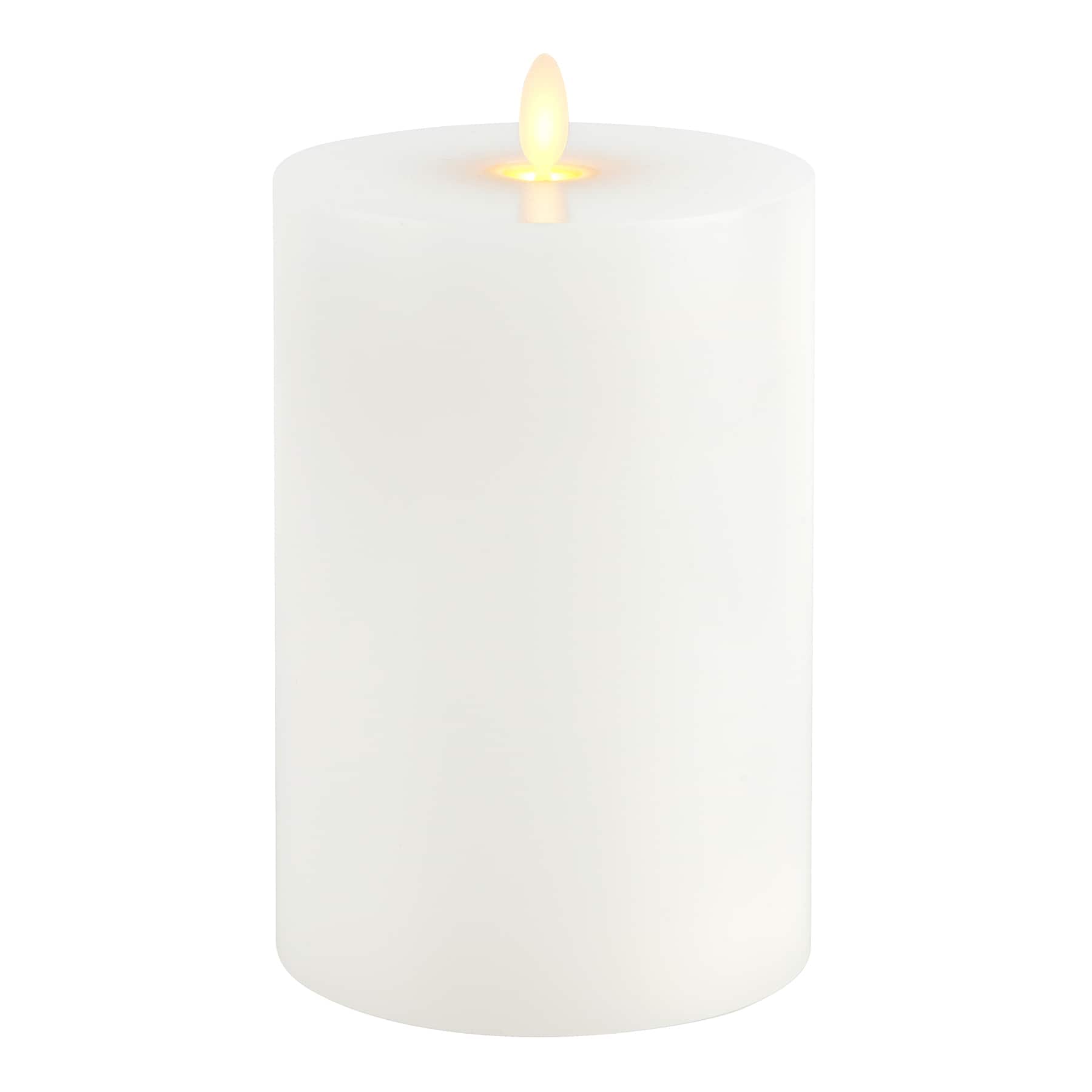 4&#x22; x 6&#x22; Oscillating Flame LED Pillar Candle by Ashland&#xAE;