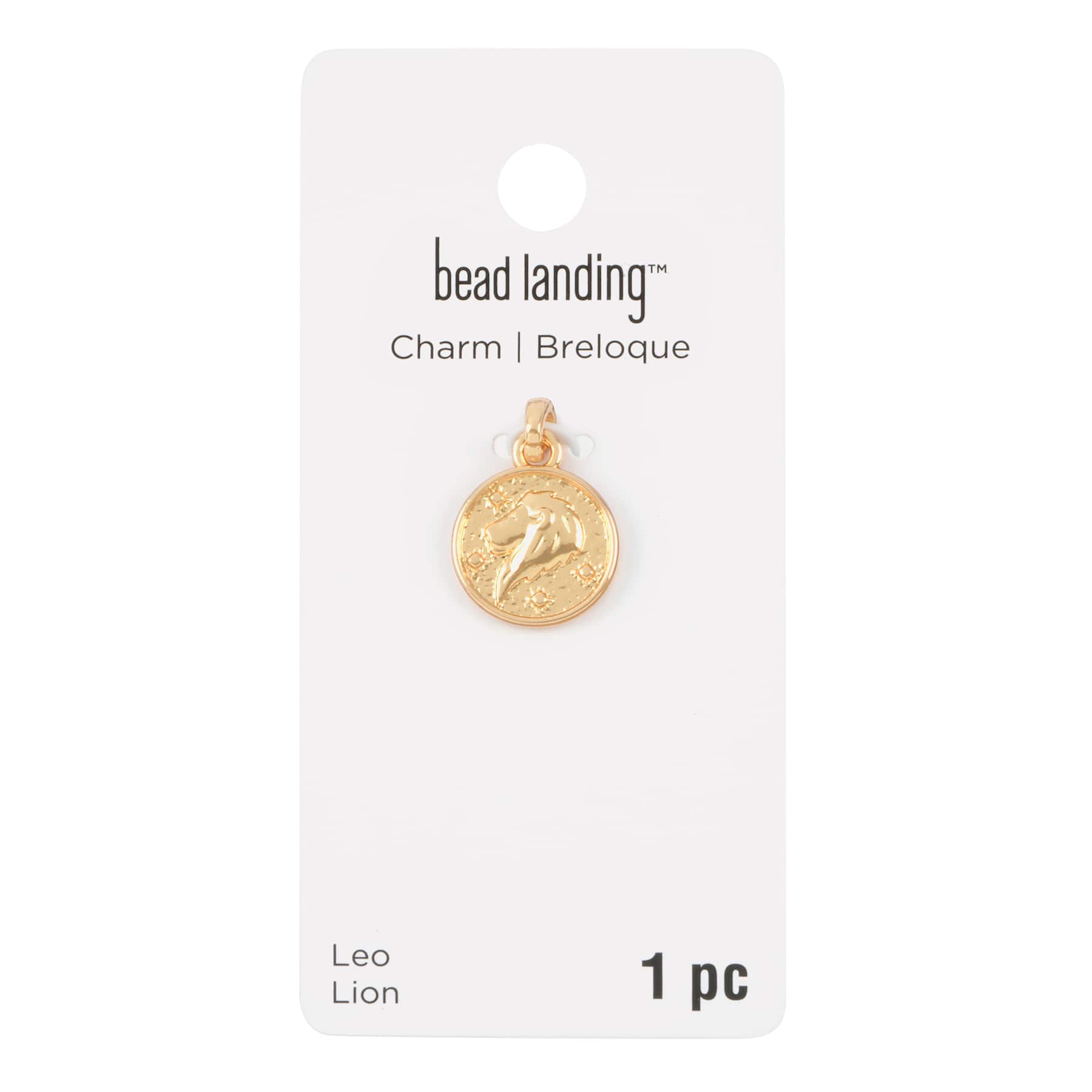 Metal Zodiac Coin Charm by Bead Landing&#x2122;