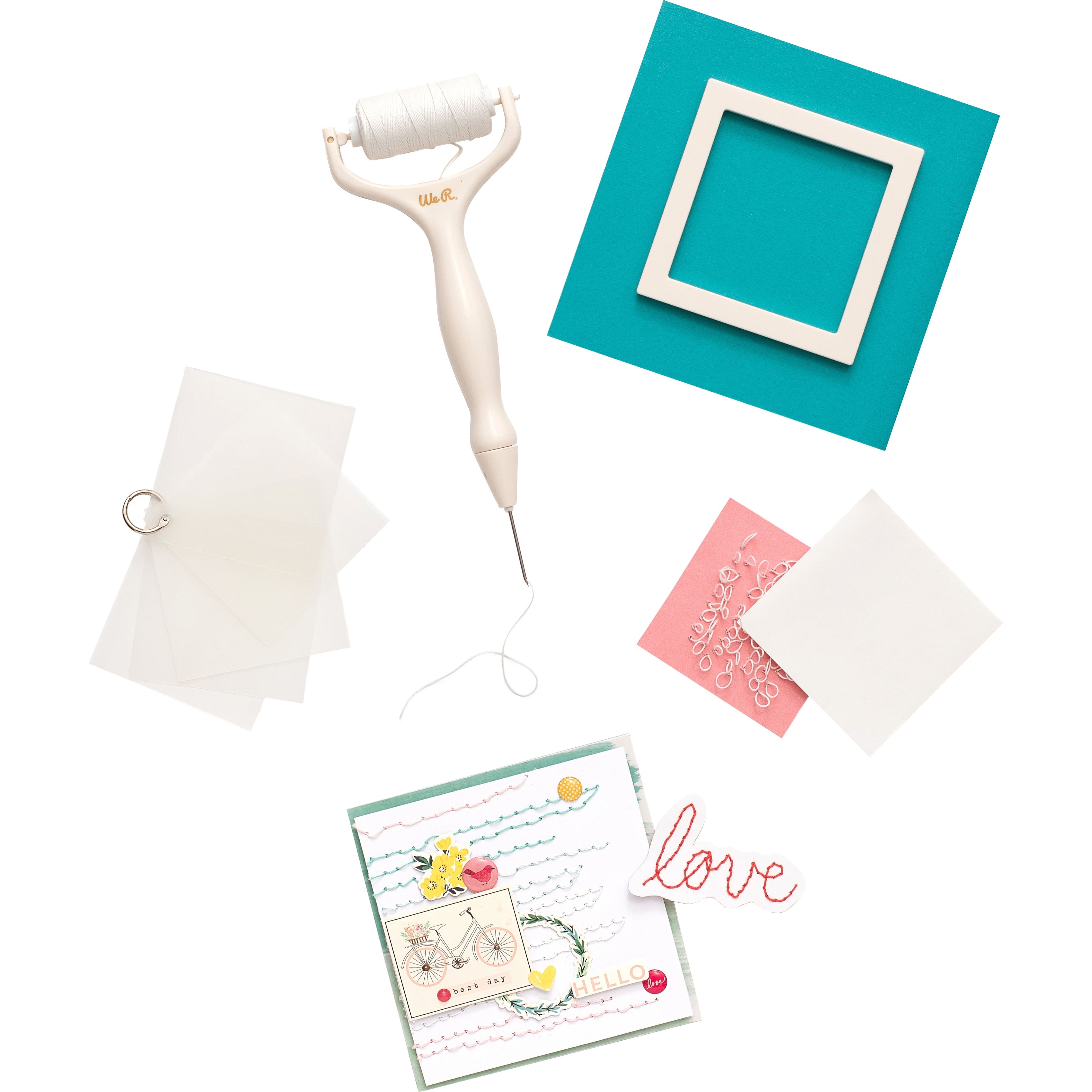 We R Memory Keepers® Stitch Happy Pen™ Punch Needle Kit